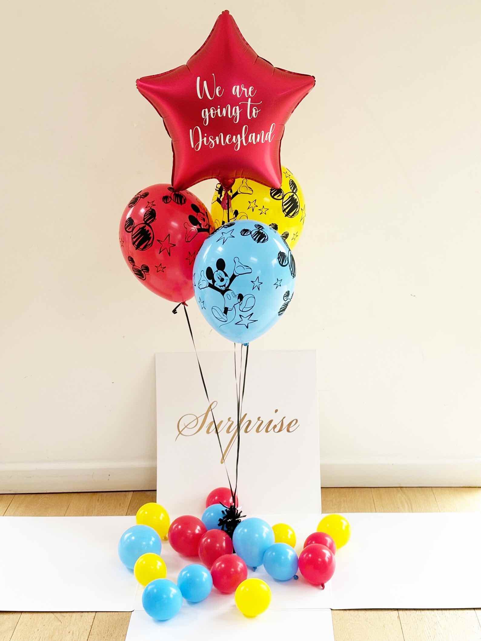 DIY Giant Surprise Box 'We are going to Disney'