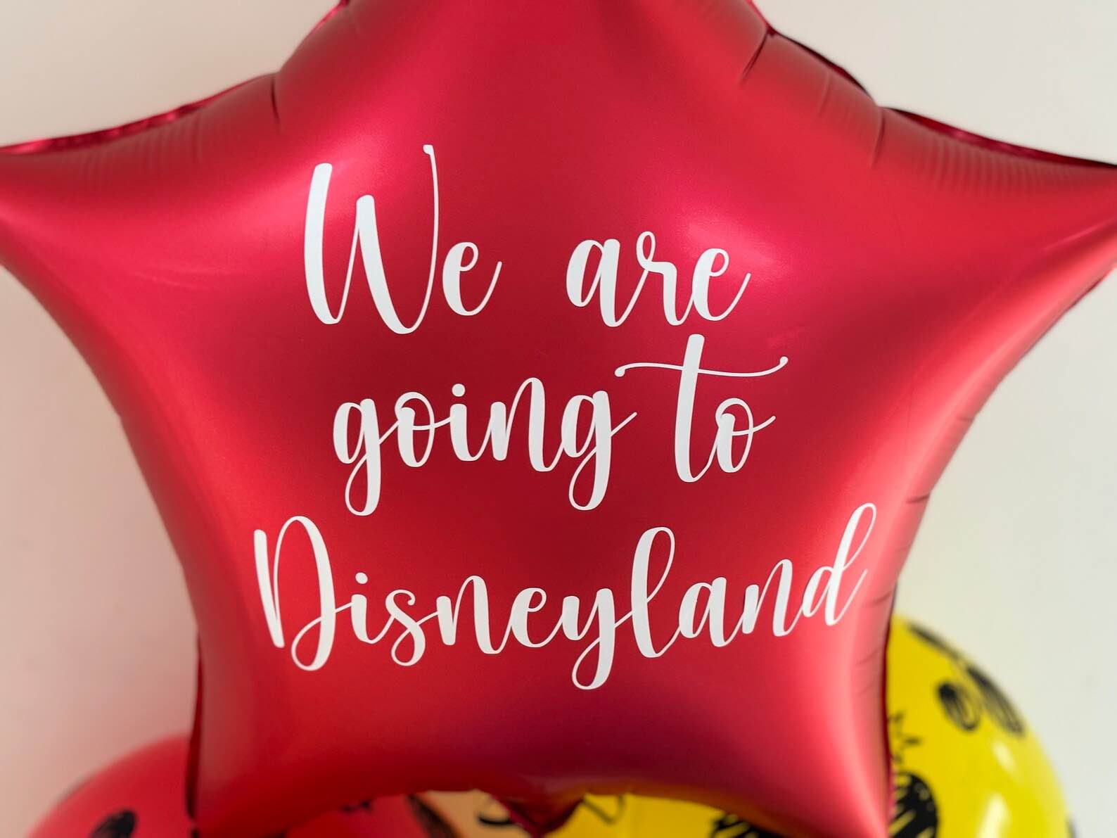 DIY Giant Surprise Box 'We are going to Disney'