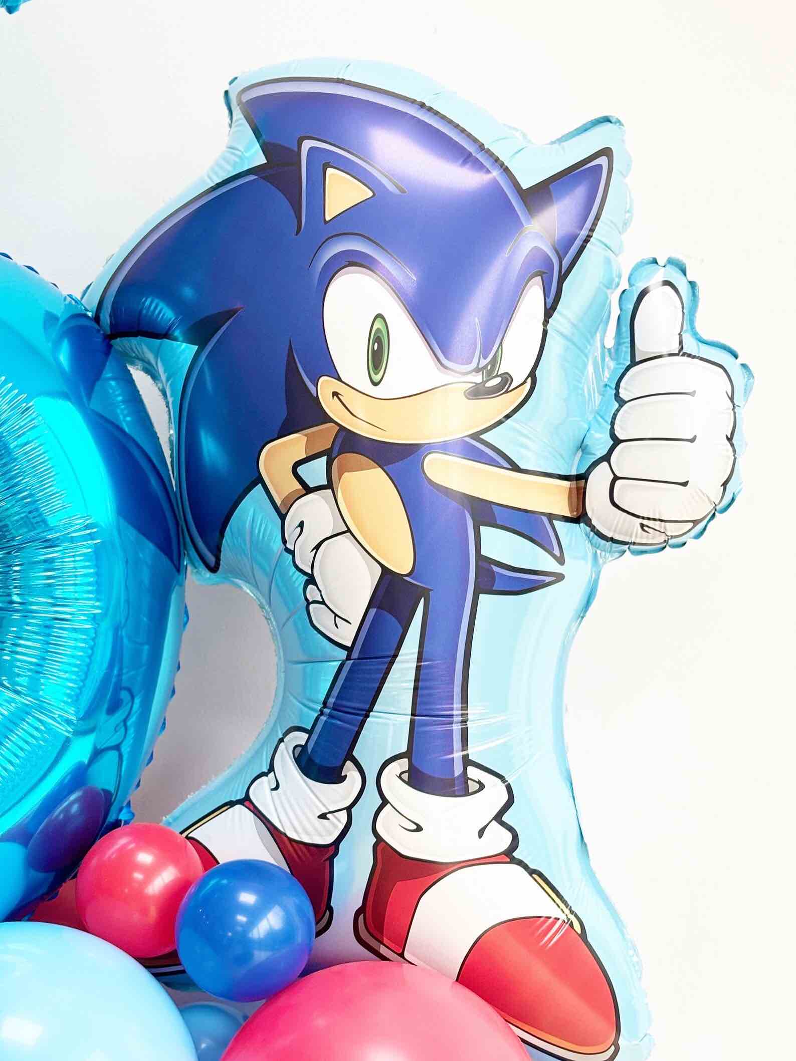 SONIC DIY Sonic Balloon Sculpture