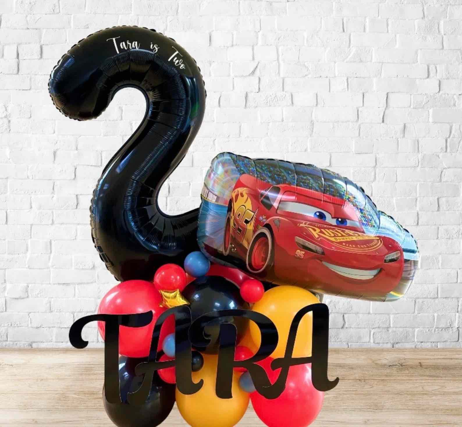Lightning McQueen Balloon Sculpture