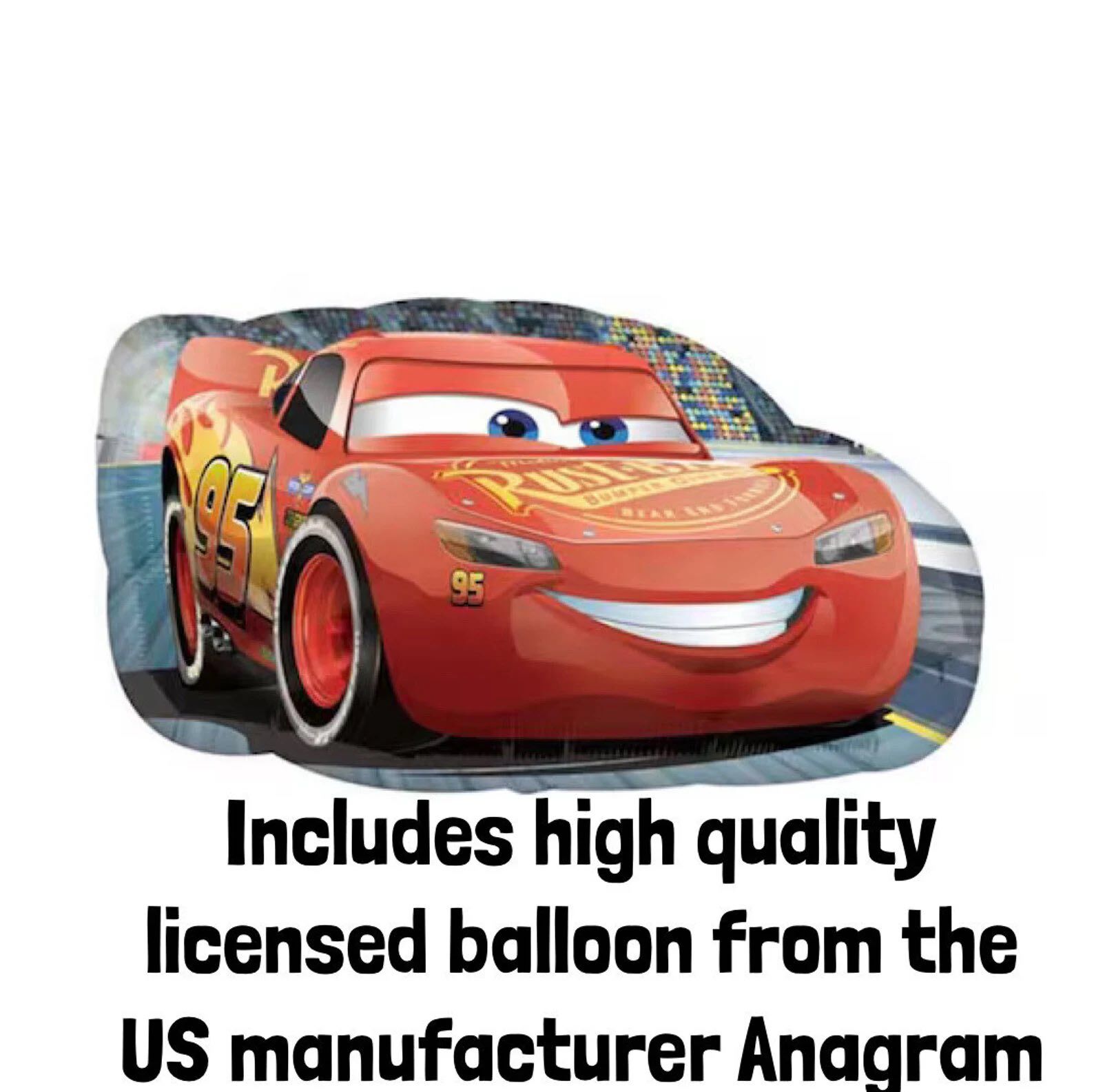 Lightning McQueen Balloon Sculpture