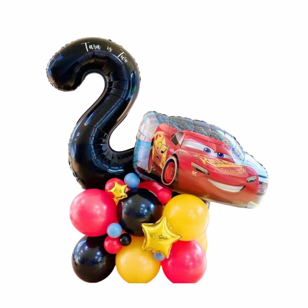 Lightning McQueen Balloon Sculpture