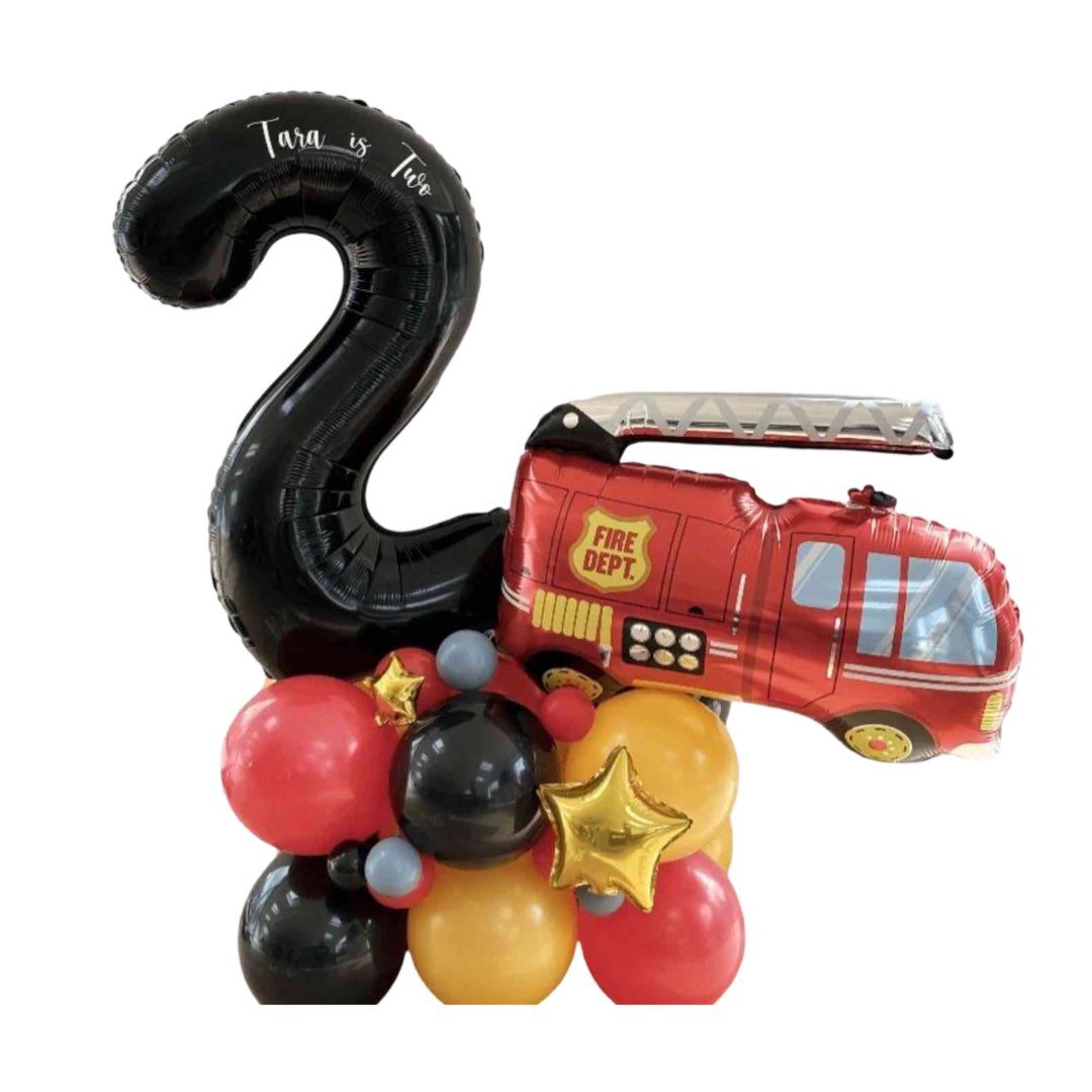 Fire Engine Balloon Sculpture