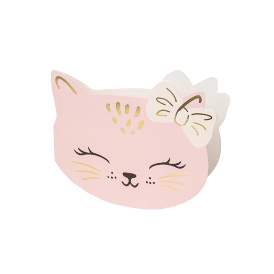 Pink Cat Invitations