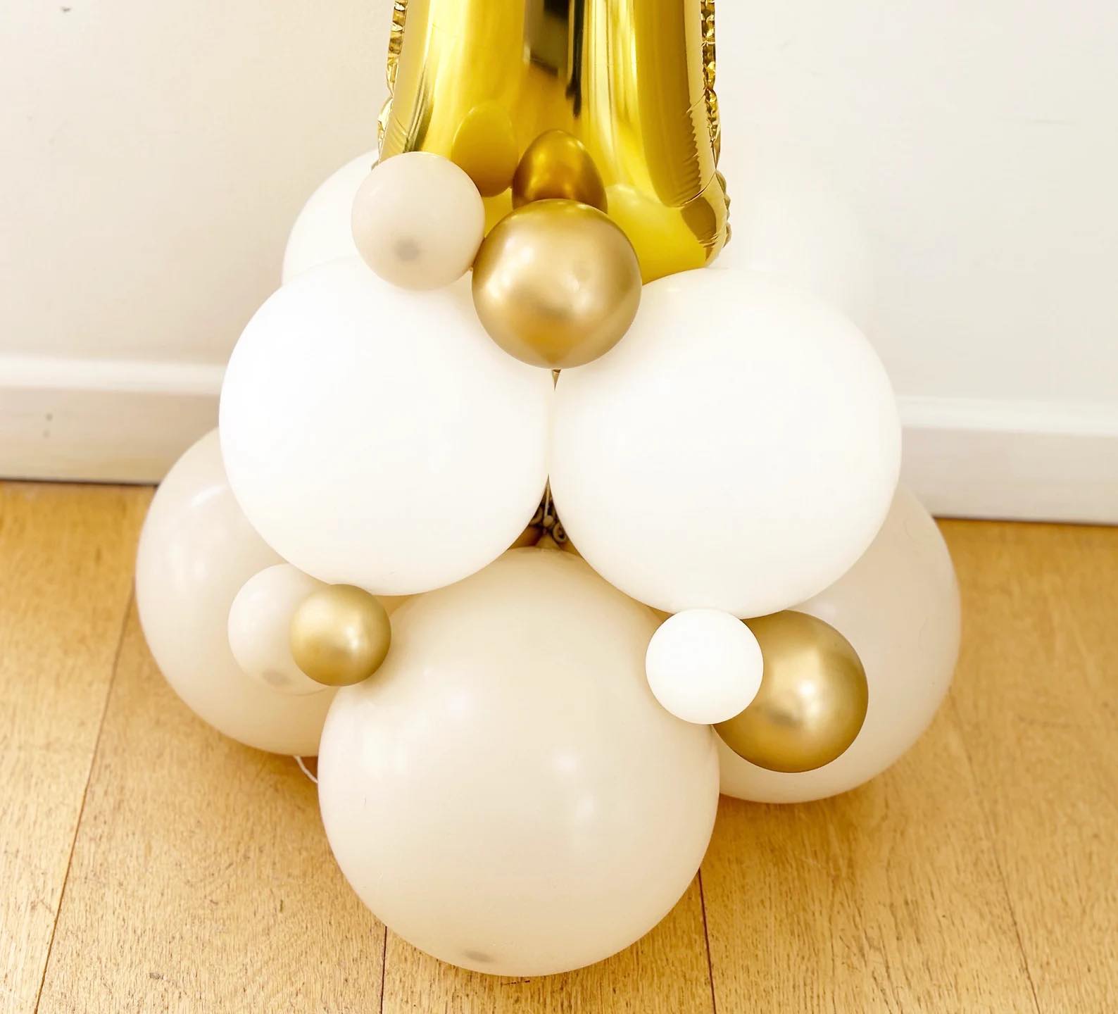 Dove and Holy Cross Balloon Stack