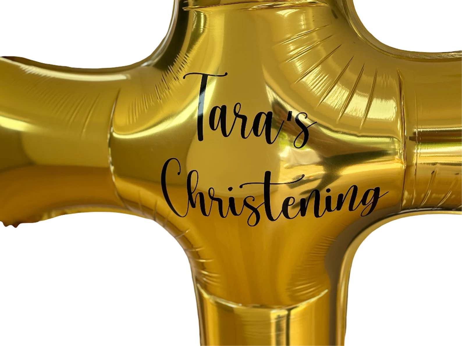 Dove and Holy Cross Balloon Stack