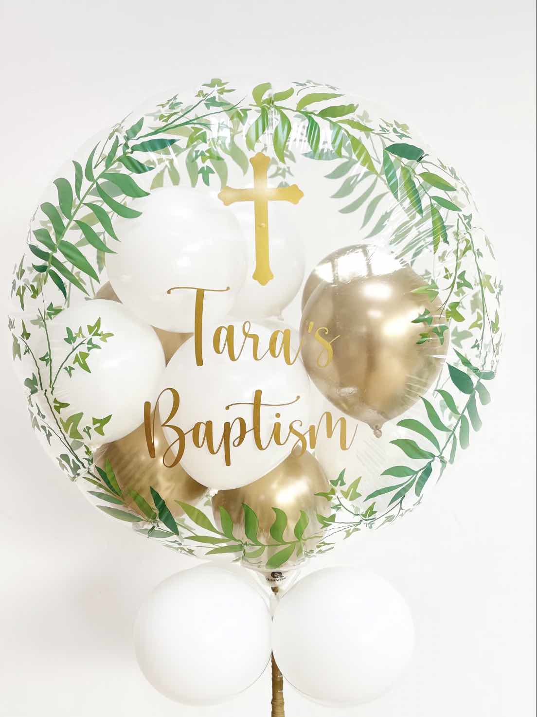 Personalised Communion/Christening Balloon Stand