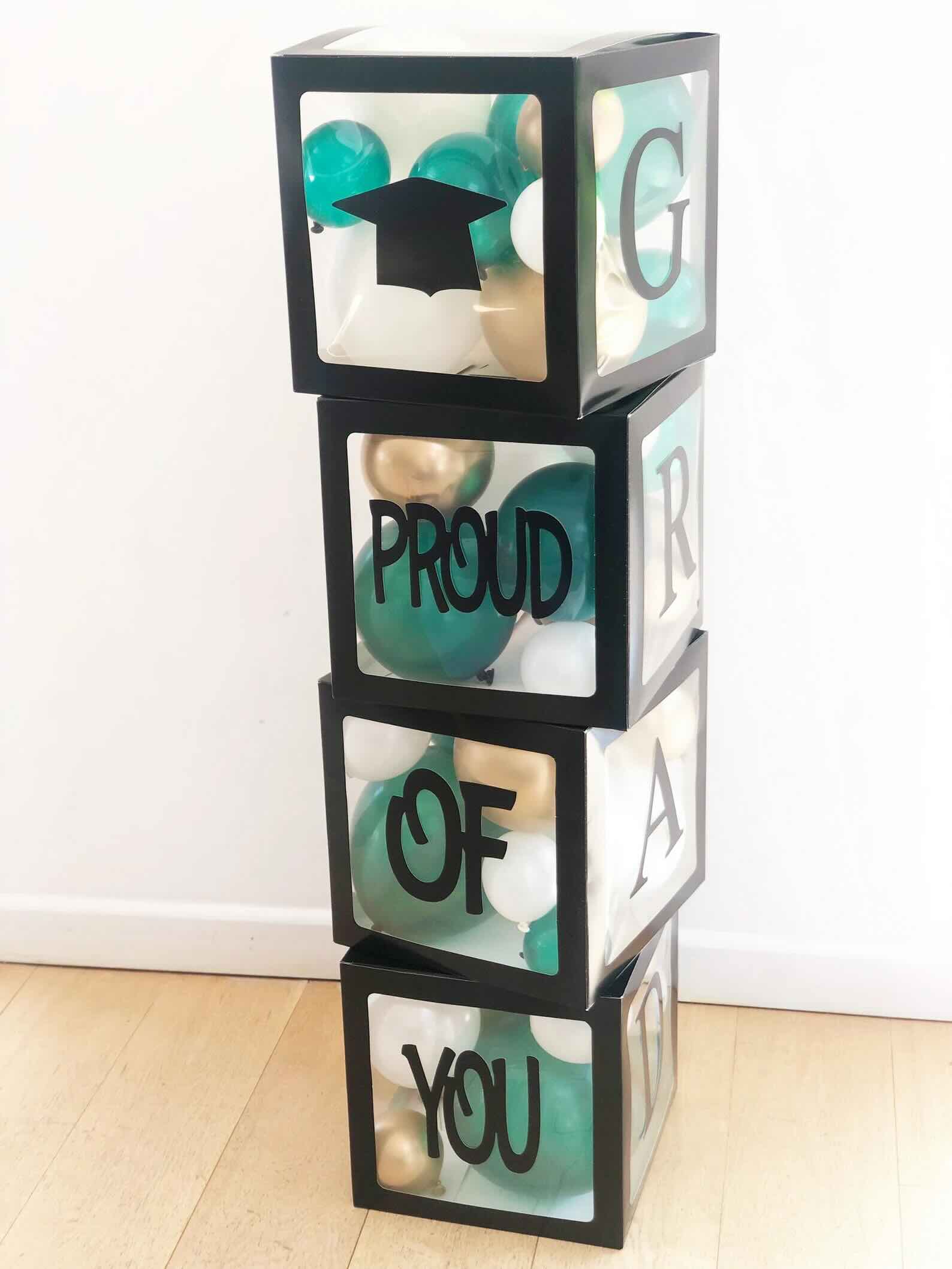 Graduation Balloon Boxes