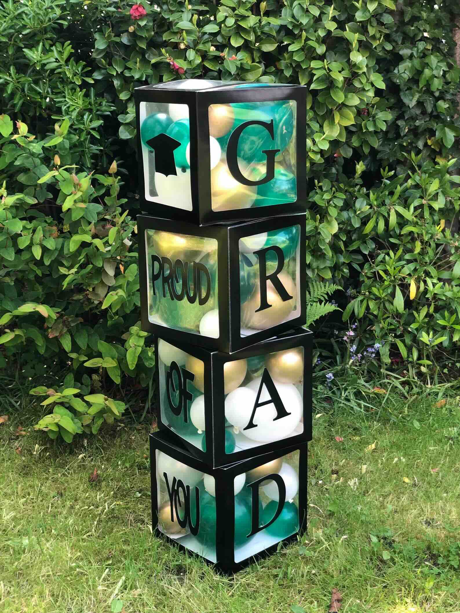 Graduation Balloon Boxes
