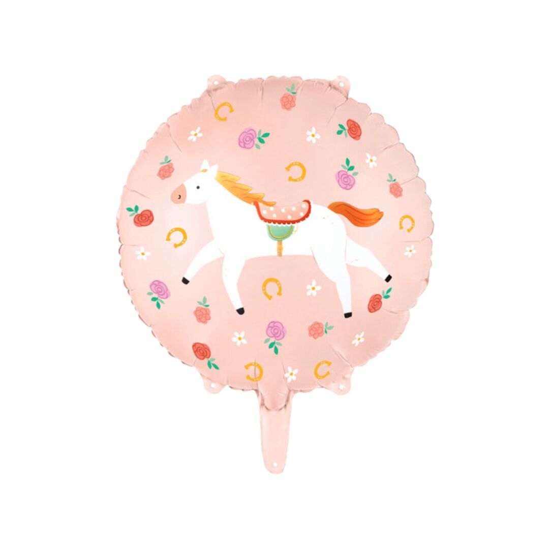 Adorable Horse Foil Balloon