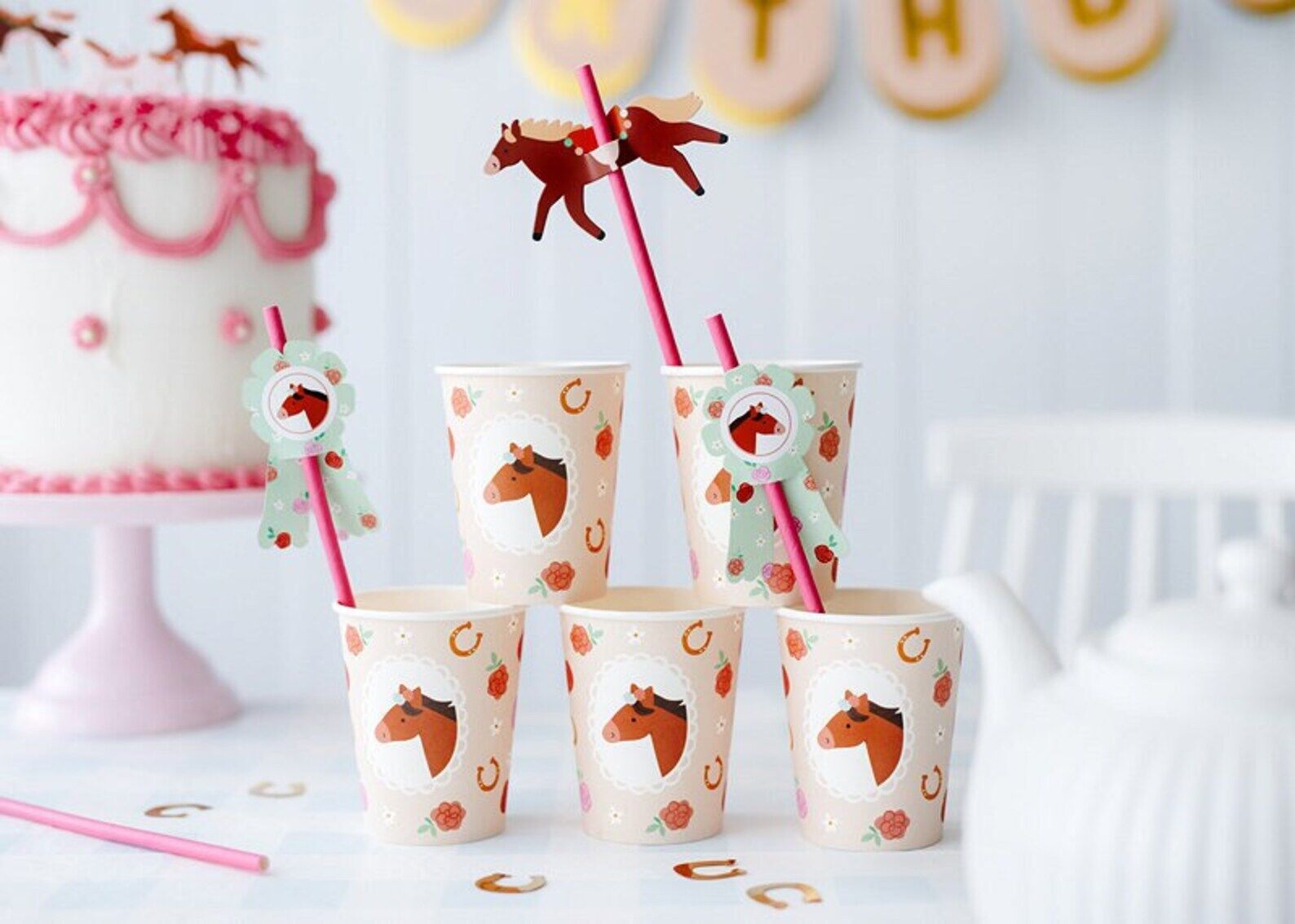 Horses Paper Cups