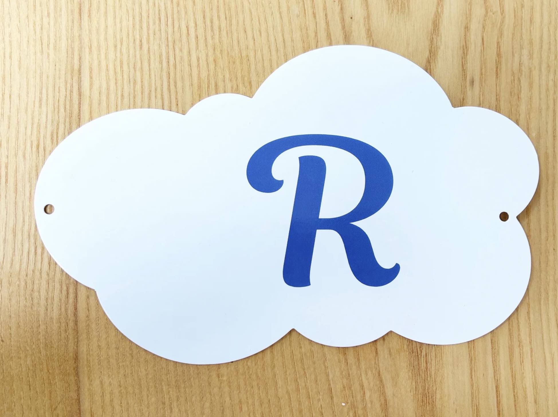 Personalised Clouds and Plane Banner