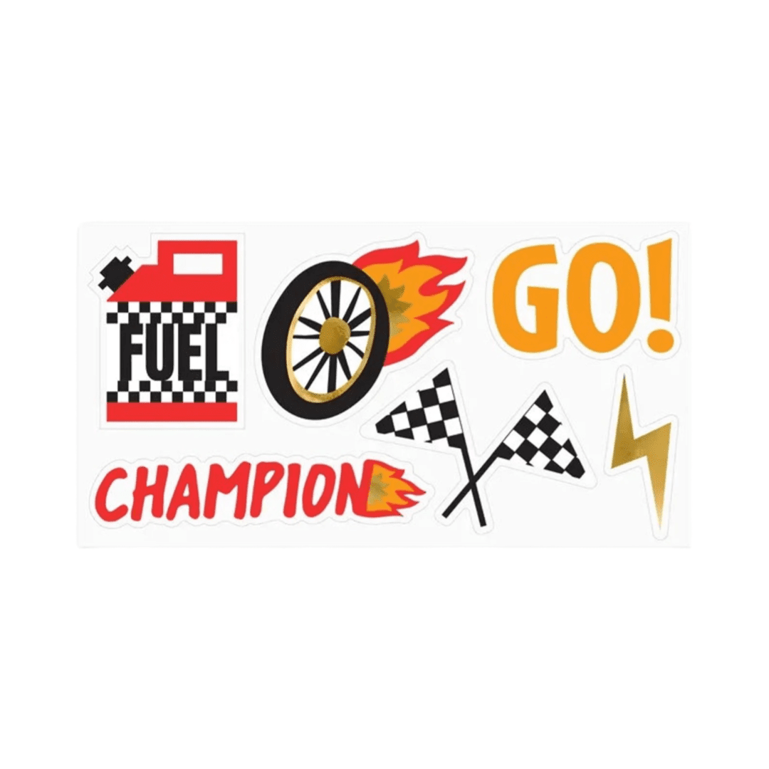 Racing Car Stickers