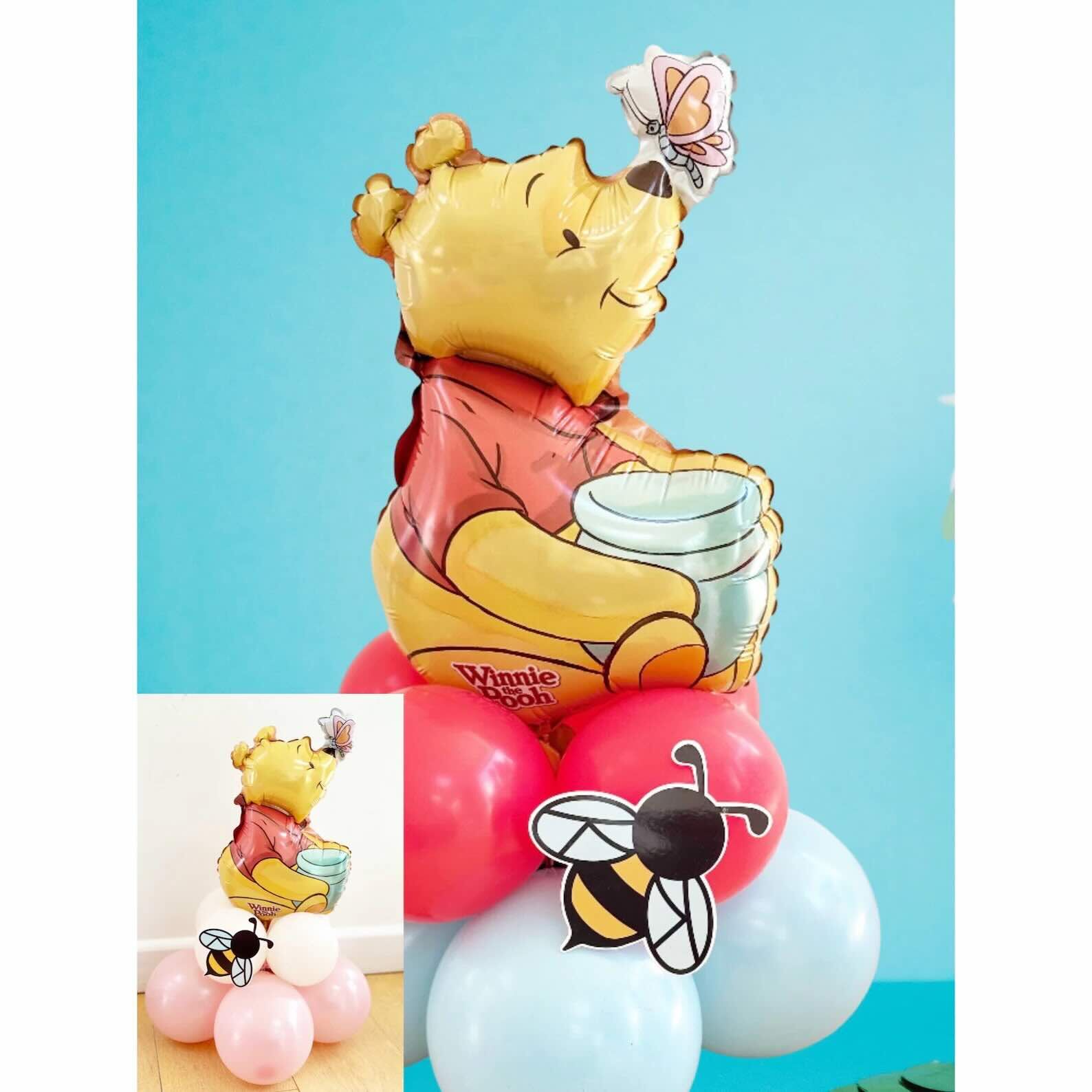 DIY Mini Licensed Winnie Pooh Balloon Sculptures