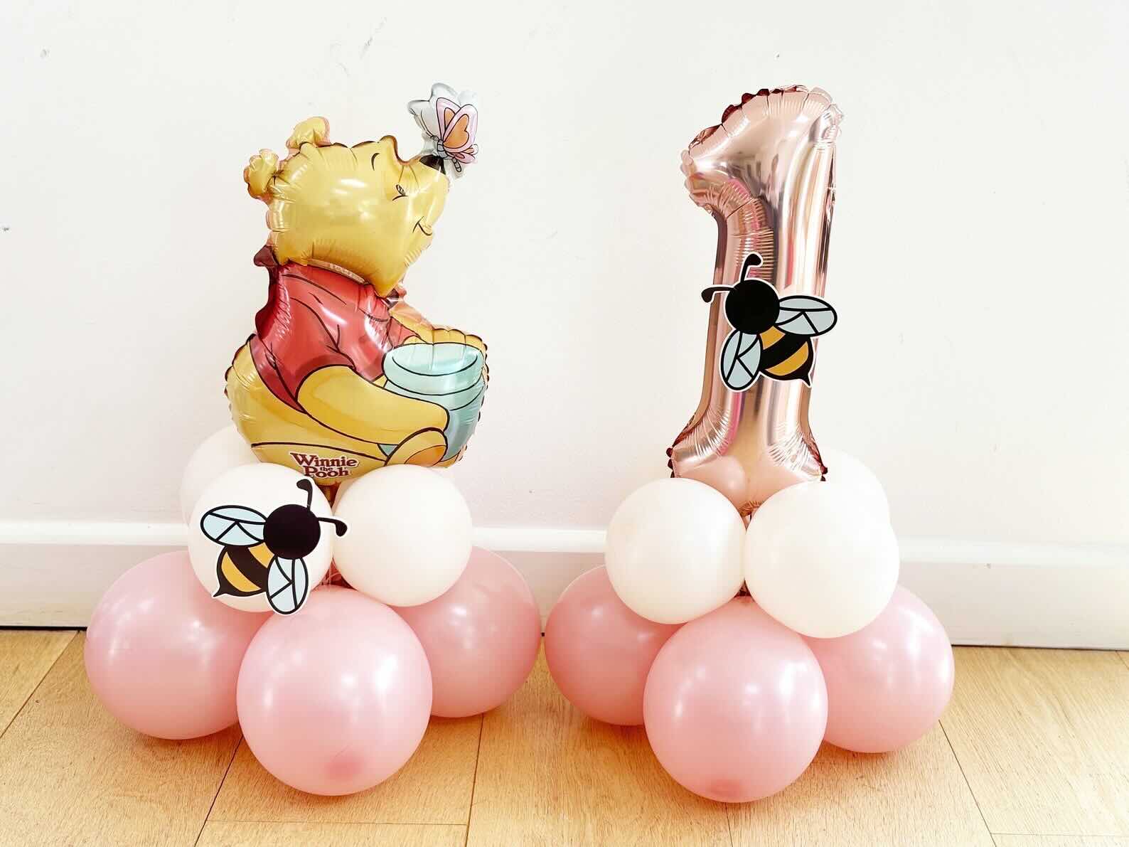 DIY Mini Licensed Winnie Pooh Balloon Sculptures