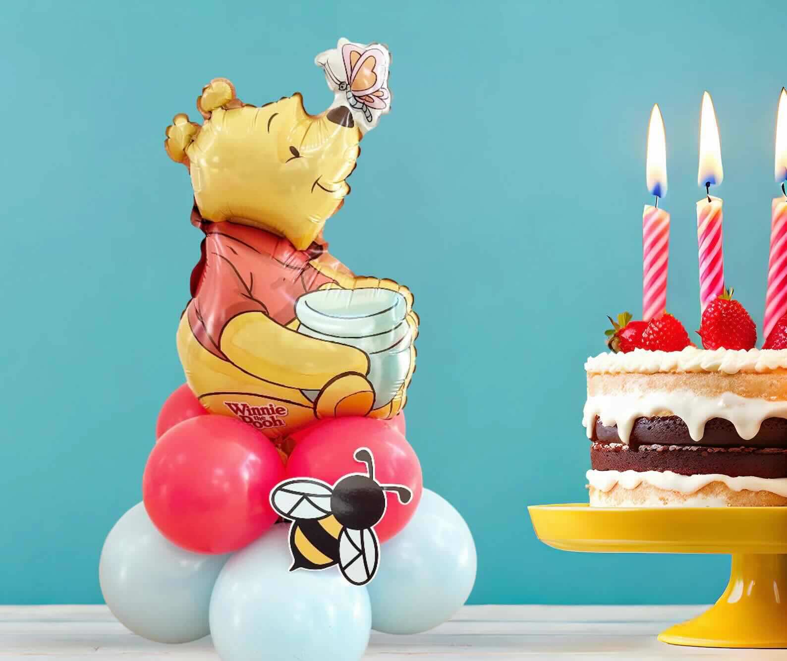 DIY Mini Licensed Winnie Pooh Balloon Sculptures
