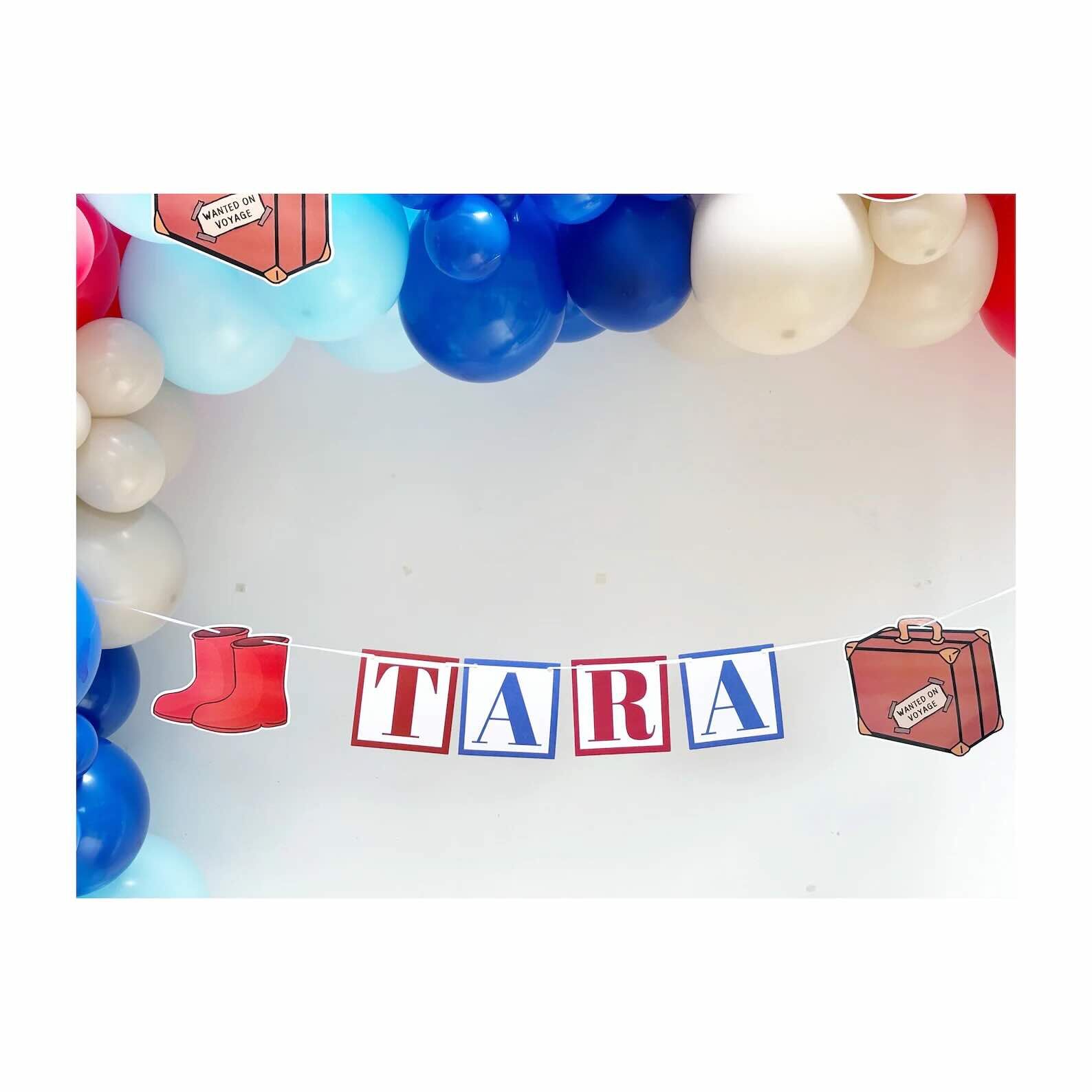 Personalised Paddington Banner