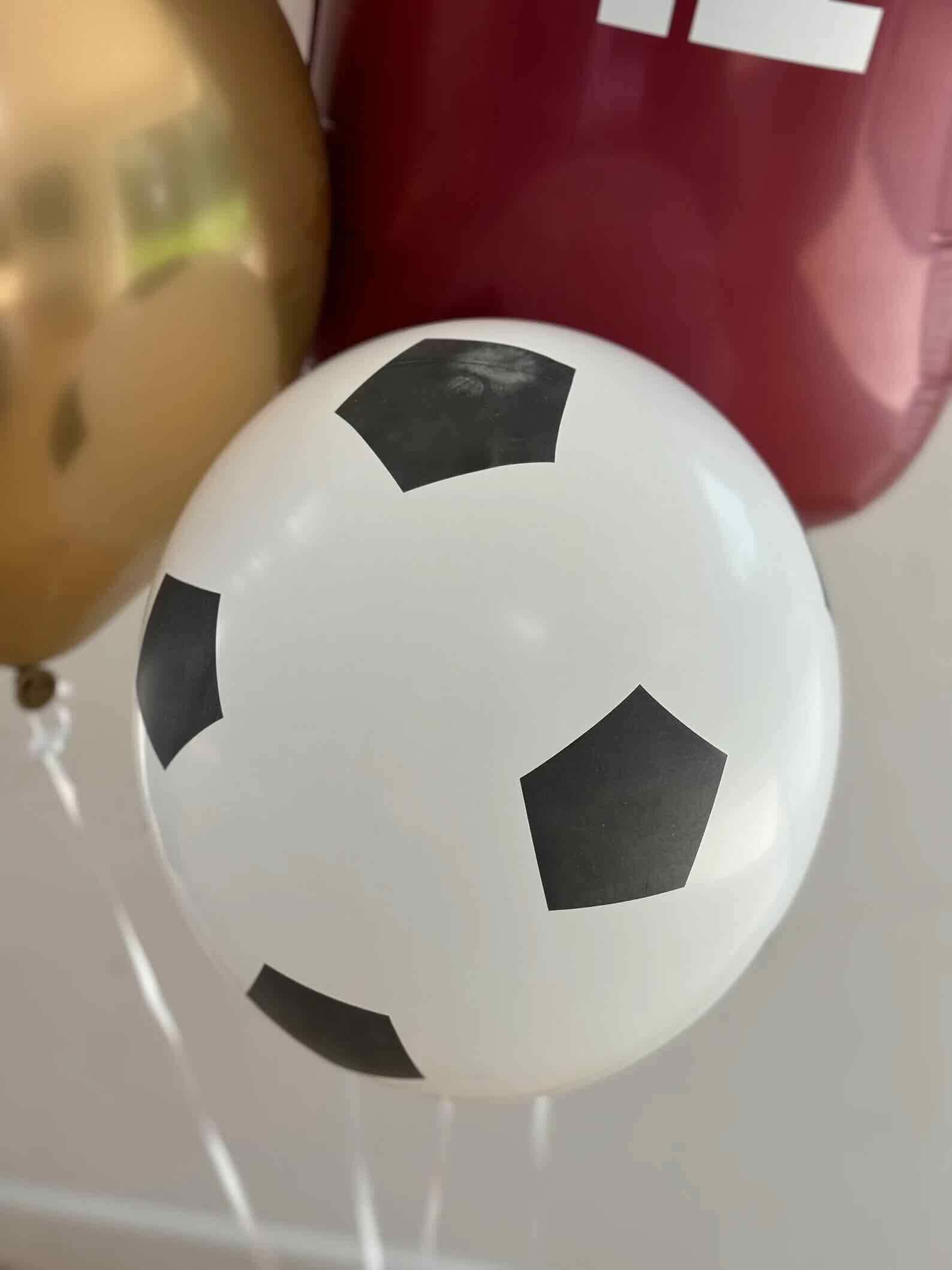 Personalised Football Balloon Set