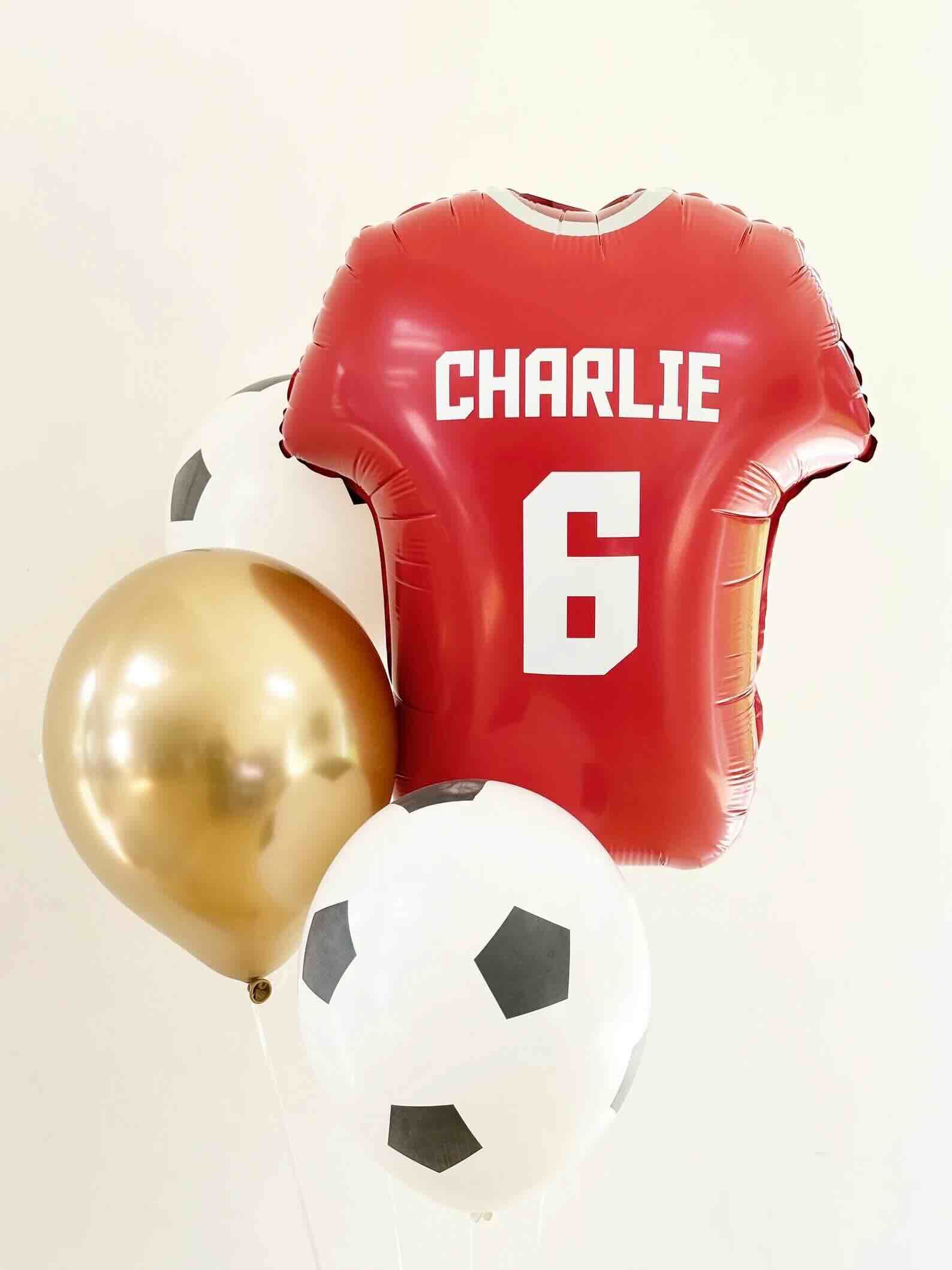 Personalised Football Balloon Set