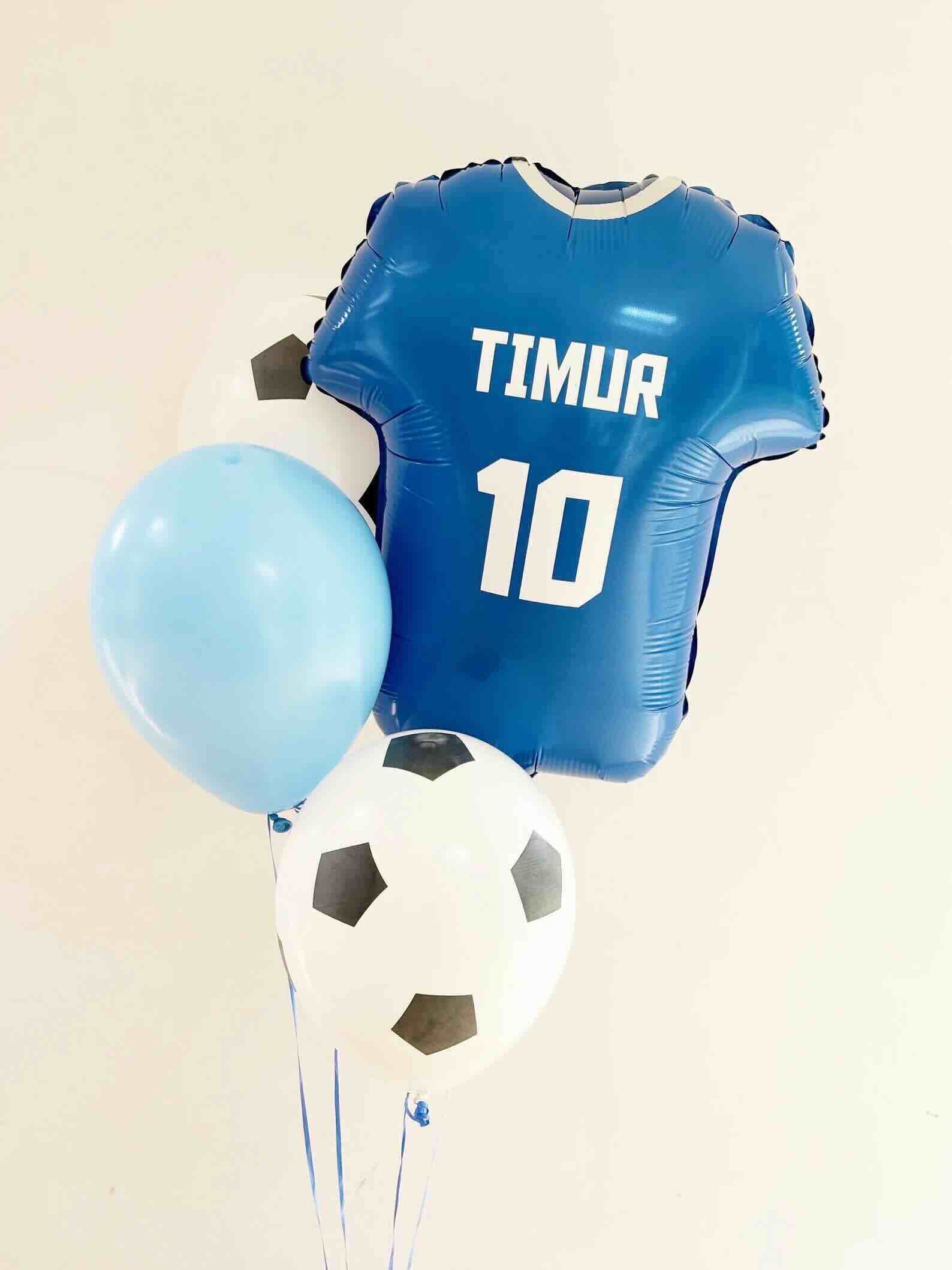 Personalised Football Balloon Set