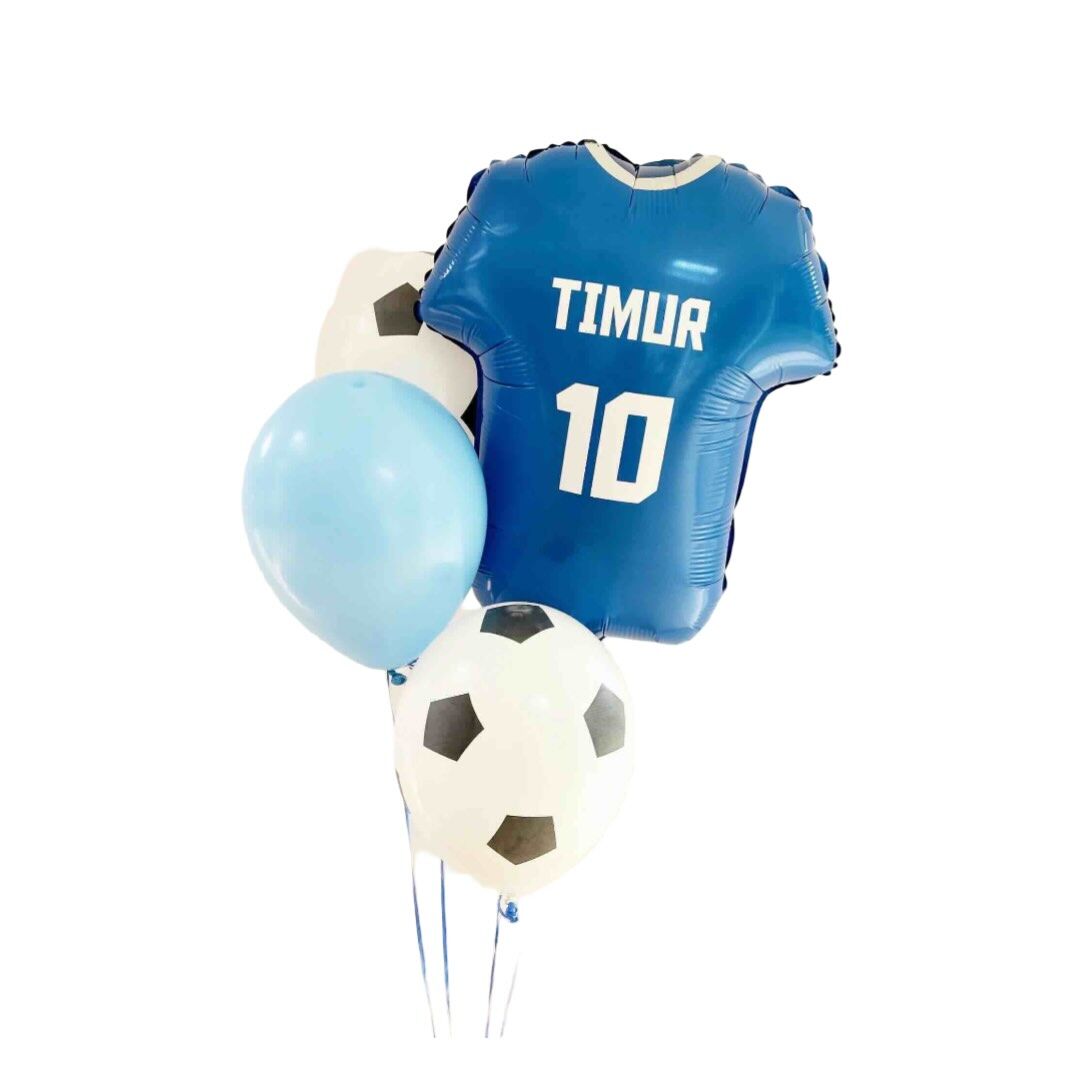 Personalised Football Balloon Set