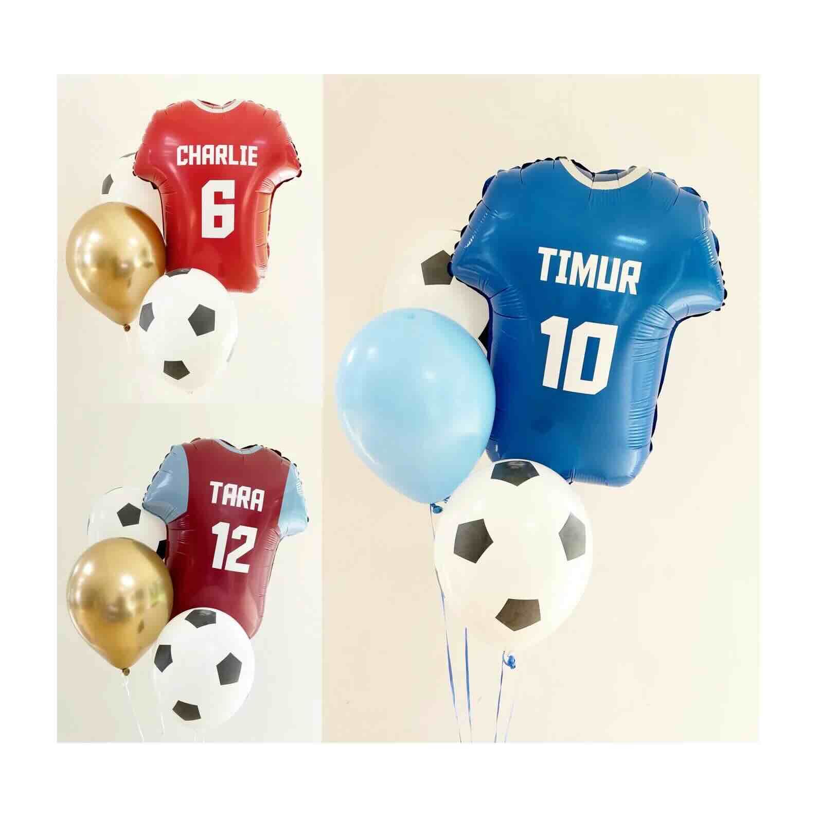 Personalised Football Balloon Set