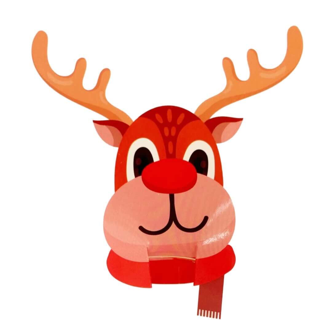 Reindeer Glass Decorations