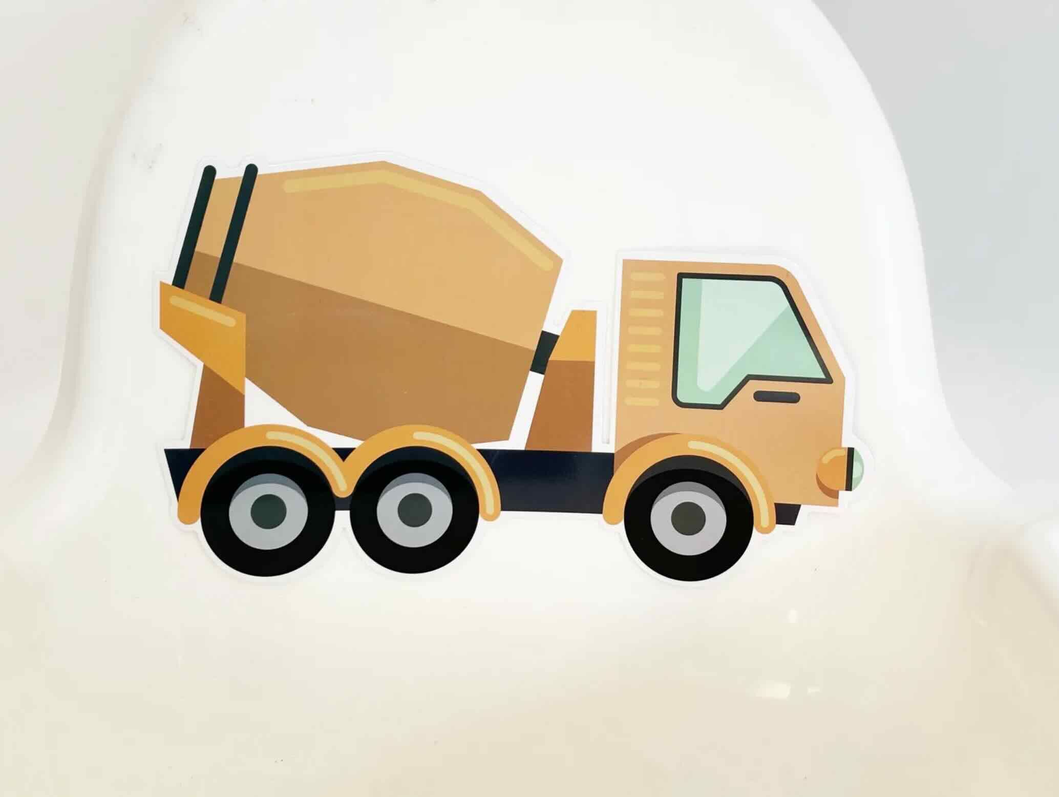 Construction High Chair Banner