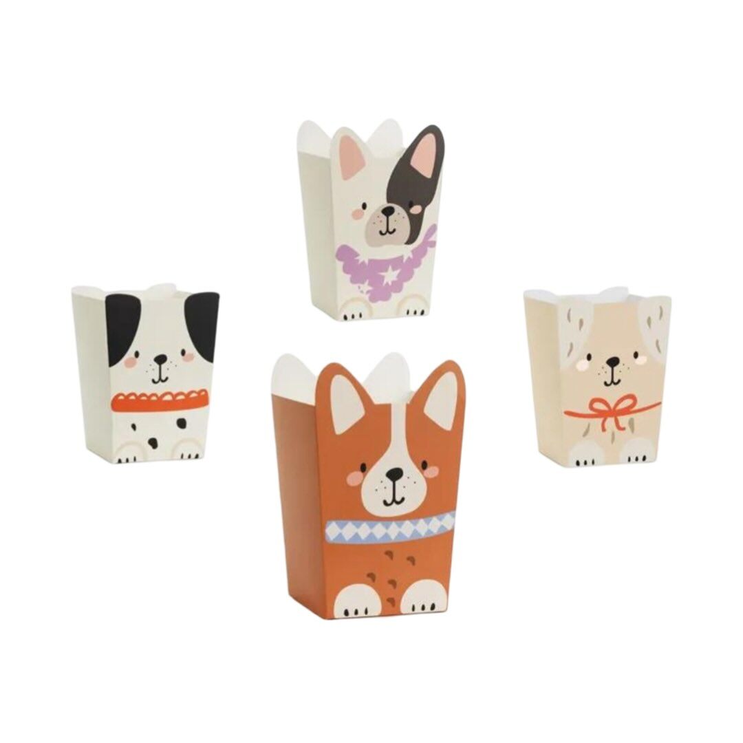 Dog Themed Popcorn Boxes