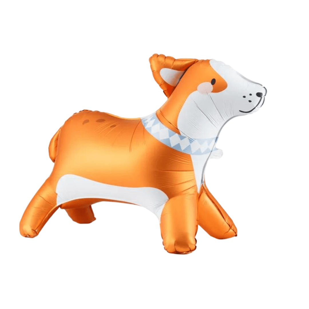 Standing Corgi Dog Foil Balloon