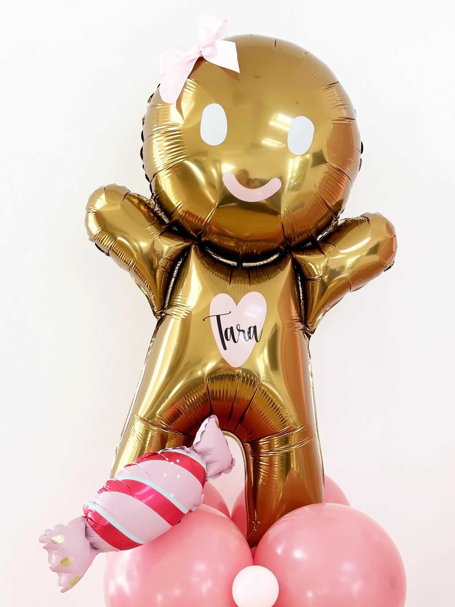 Gingerbread Man Balloon Sculpture