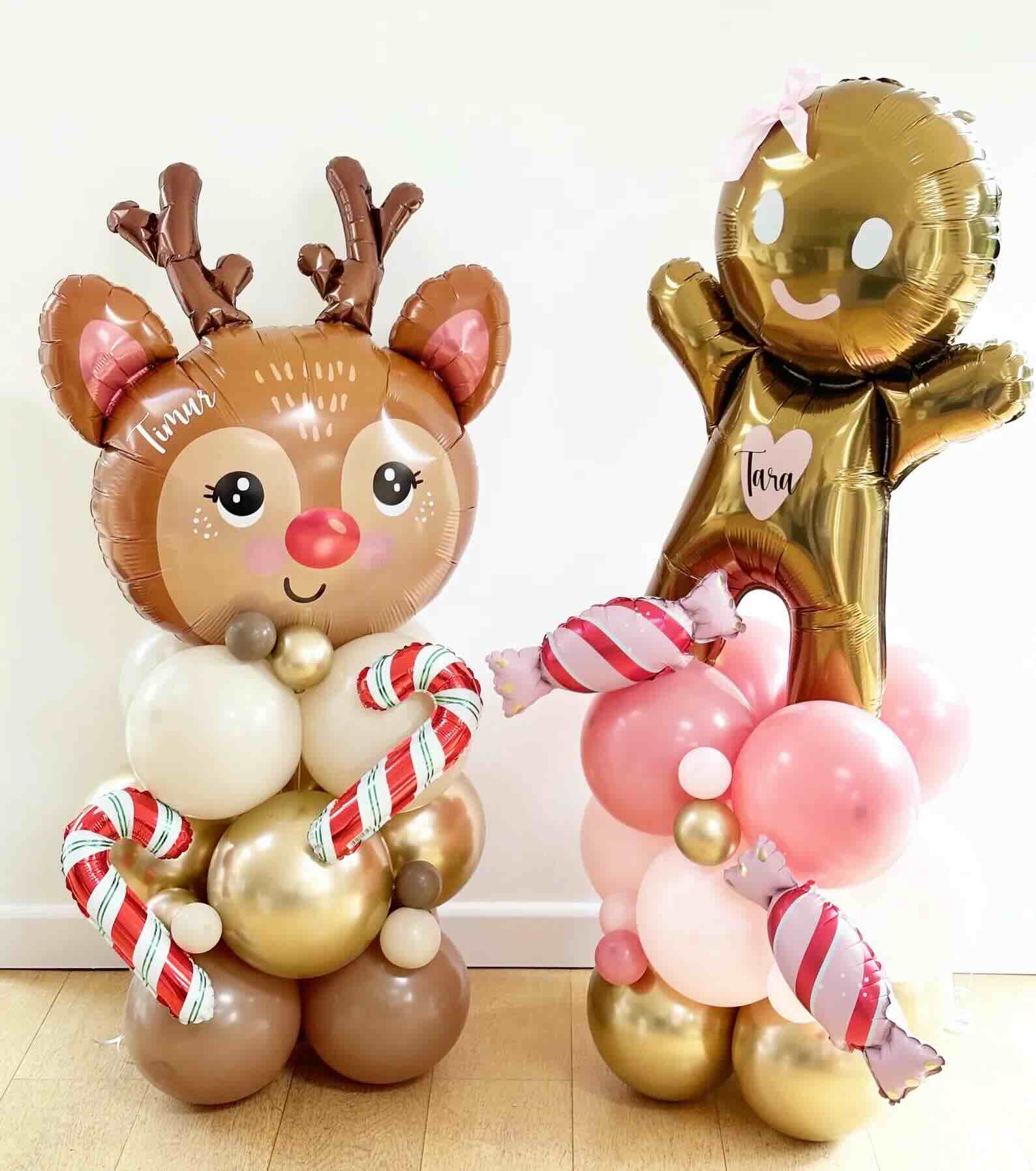 Gingerbread Man Balloon Sculpture