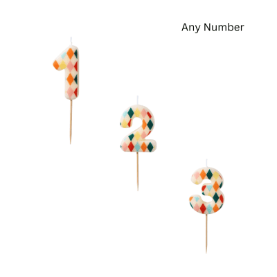 Circus Candles Numbers