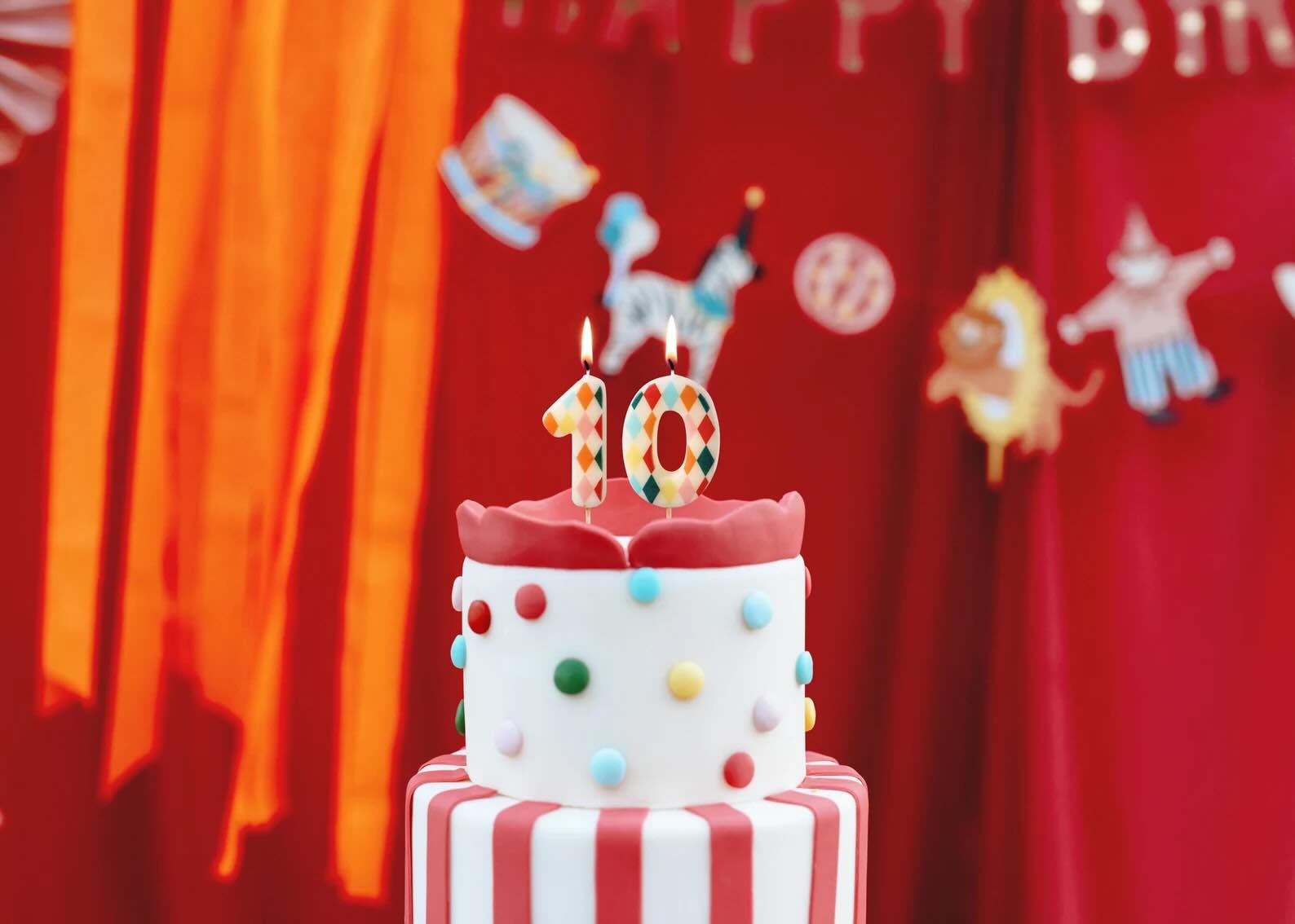 Circus Candles Numbers