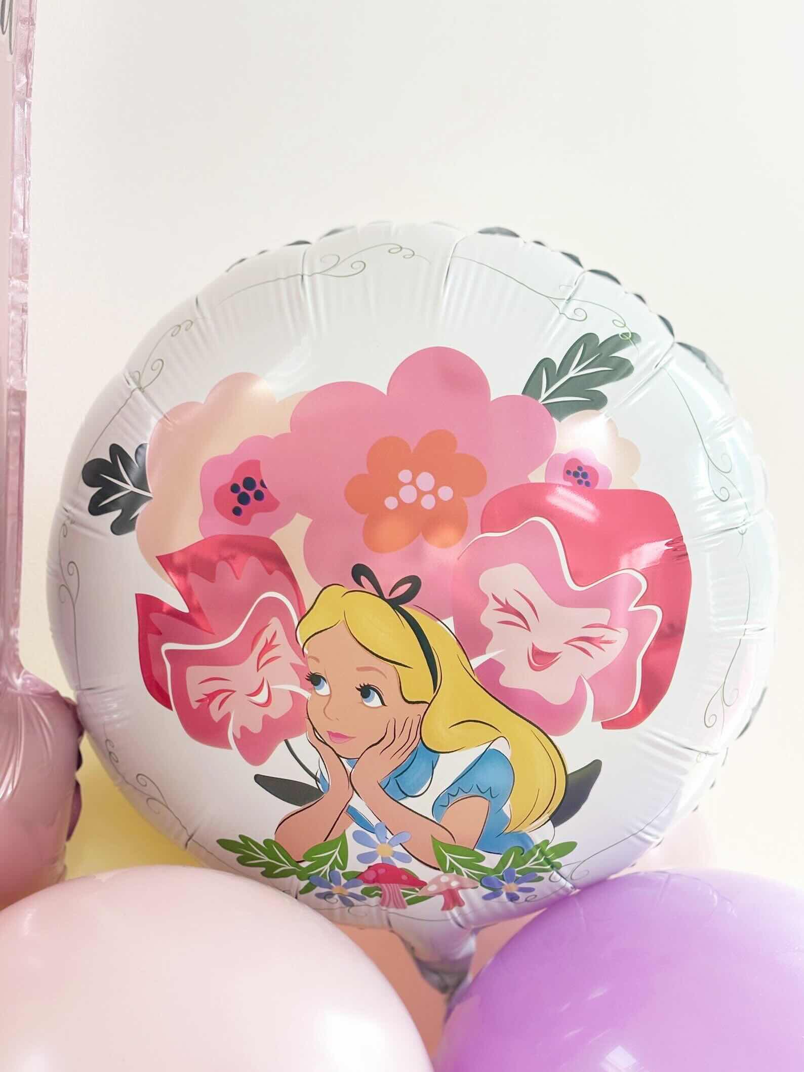 Alice in Wonderland Balloon Sculpture