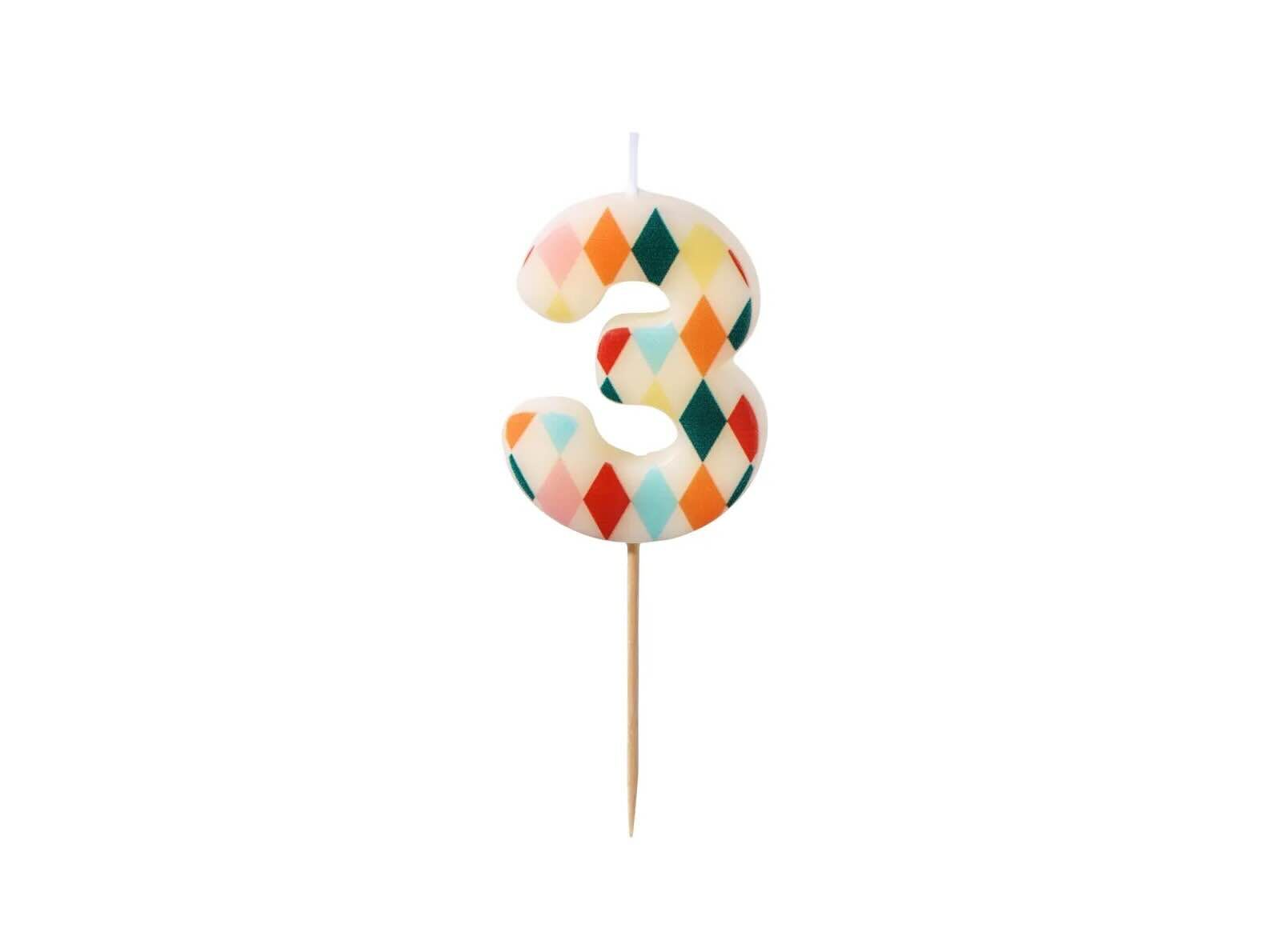 Circus Candles Numbers