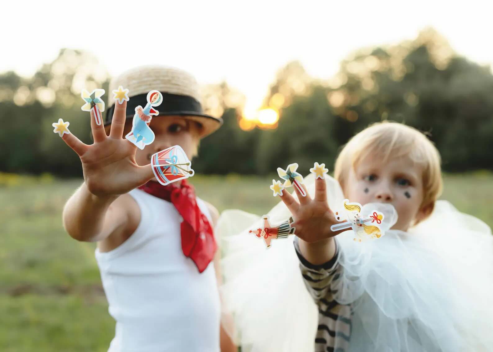 Circus Stickers and 16 Entry Tickets