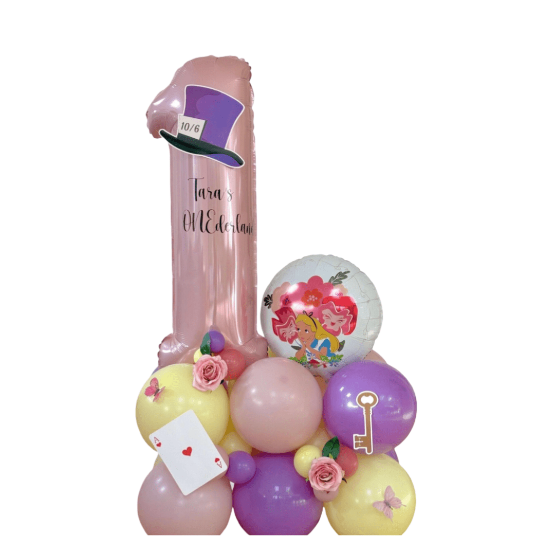 Alice in Wonderland Balloon Sculpture