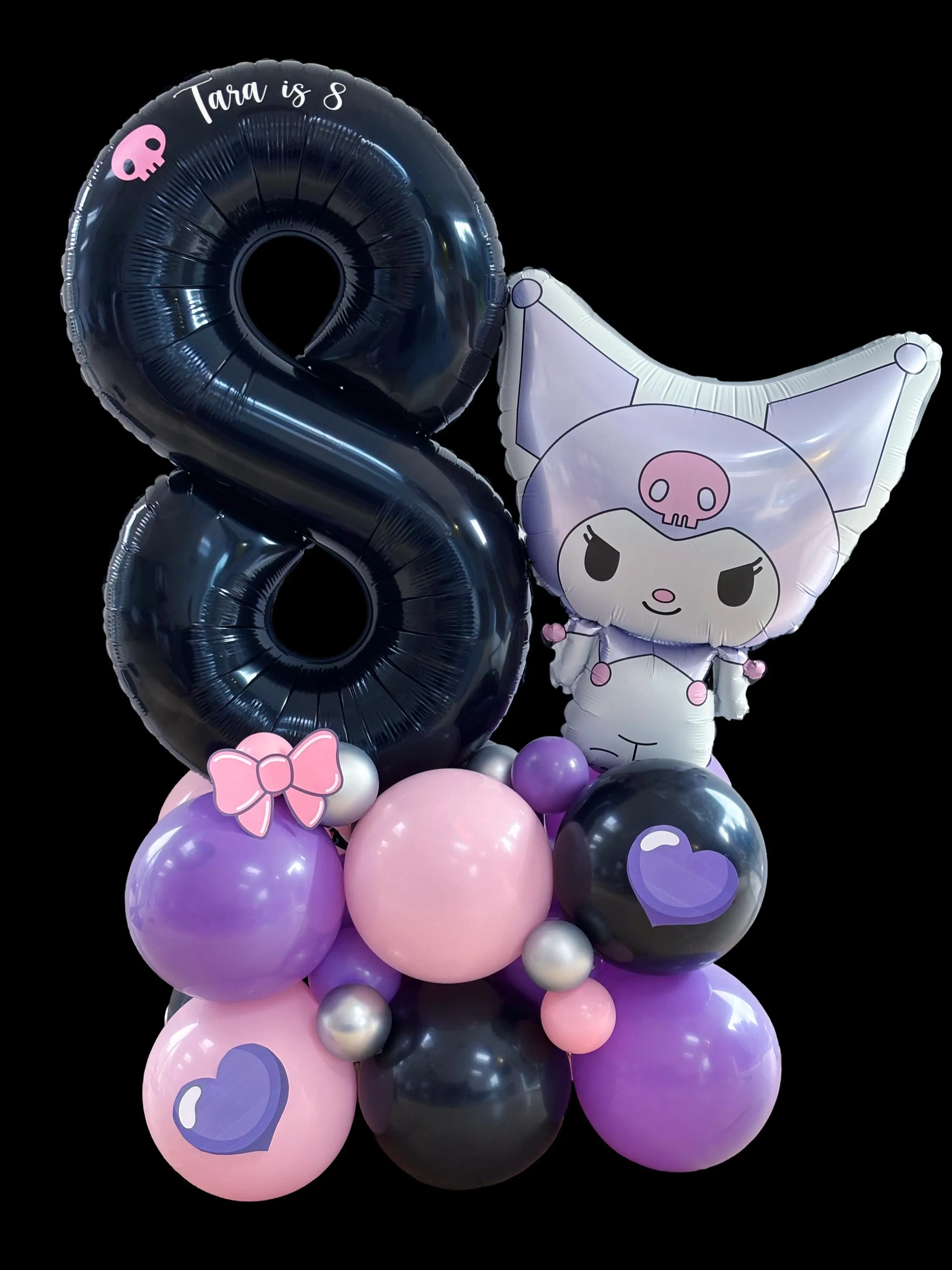 kuromi DIY Large Kuromi Balloon Stack
