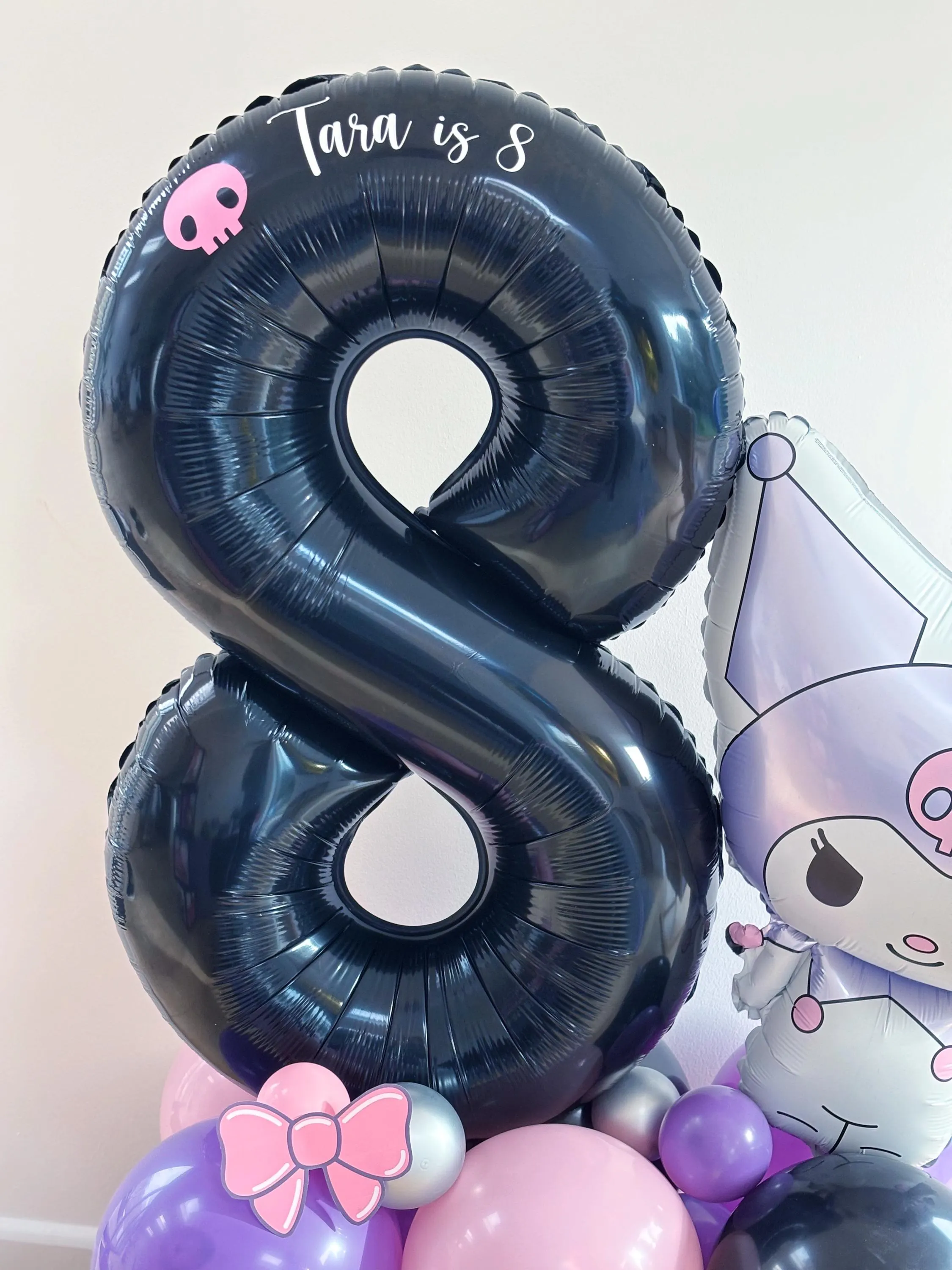 kuromi DIY Large Kuromi Balloon Stack