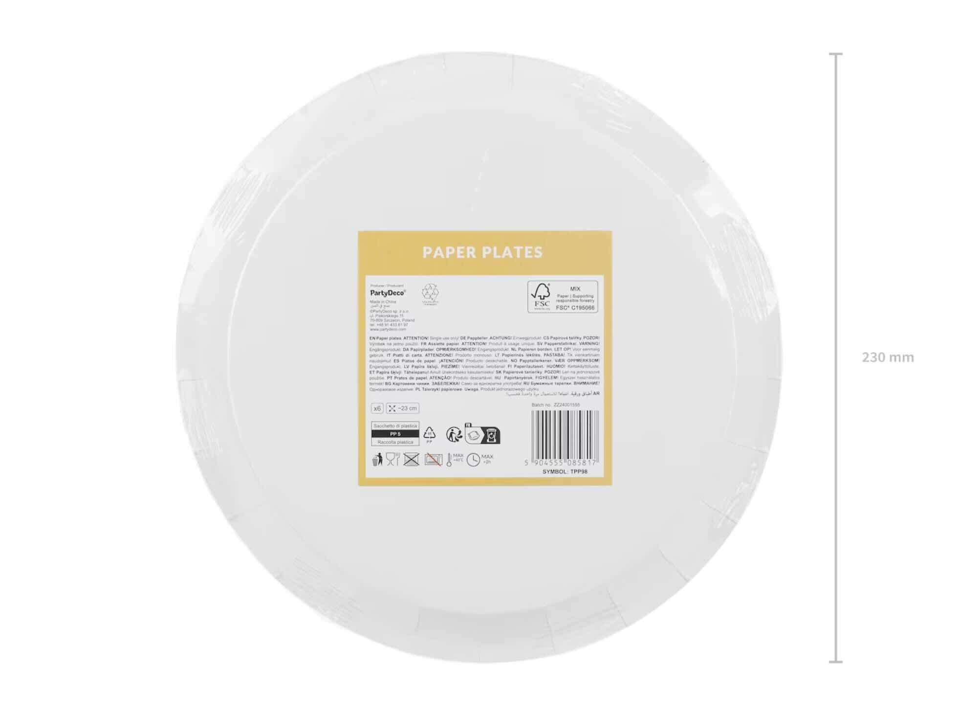 Horse Club Paper Plates