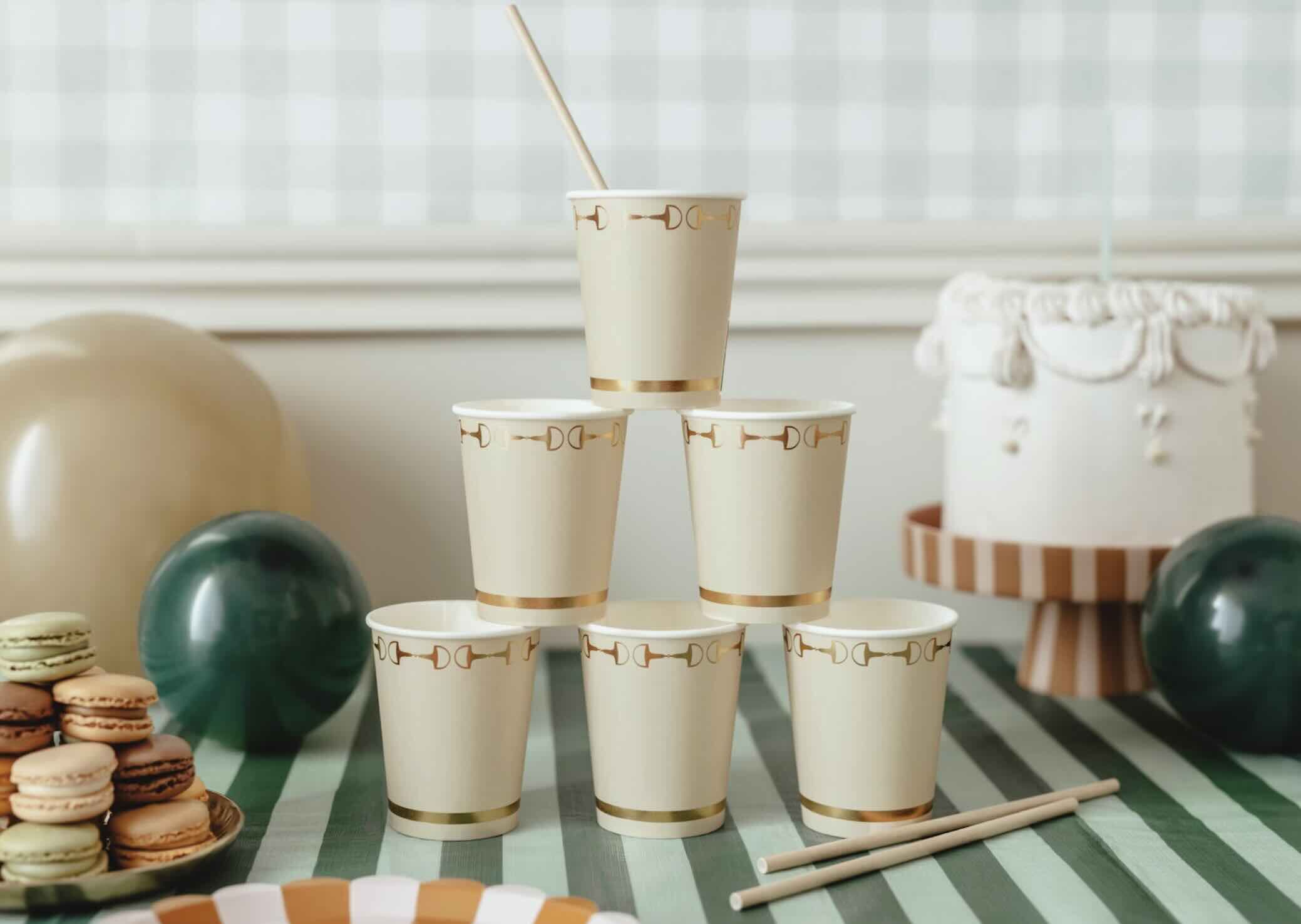 Horse Club Paper Cups