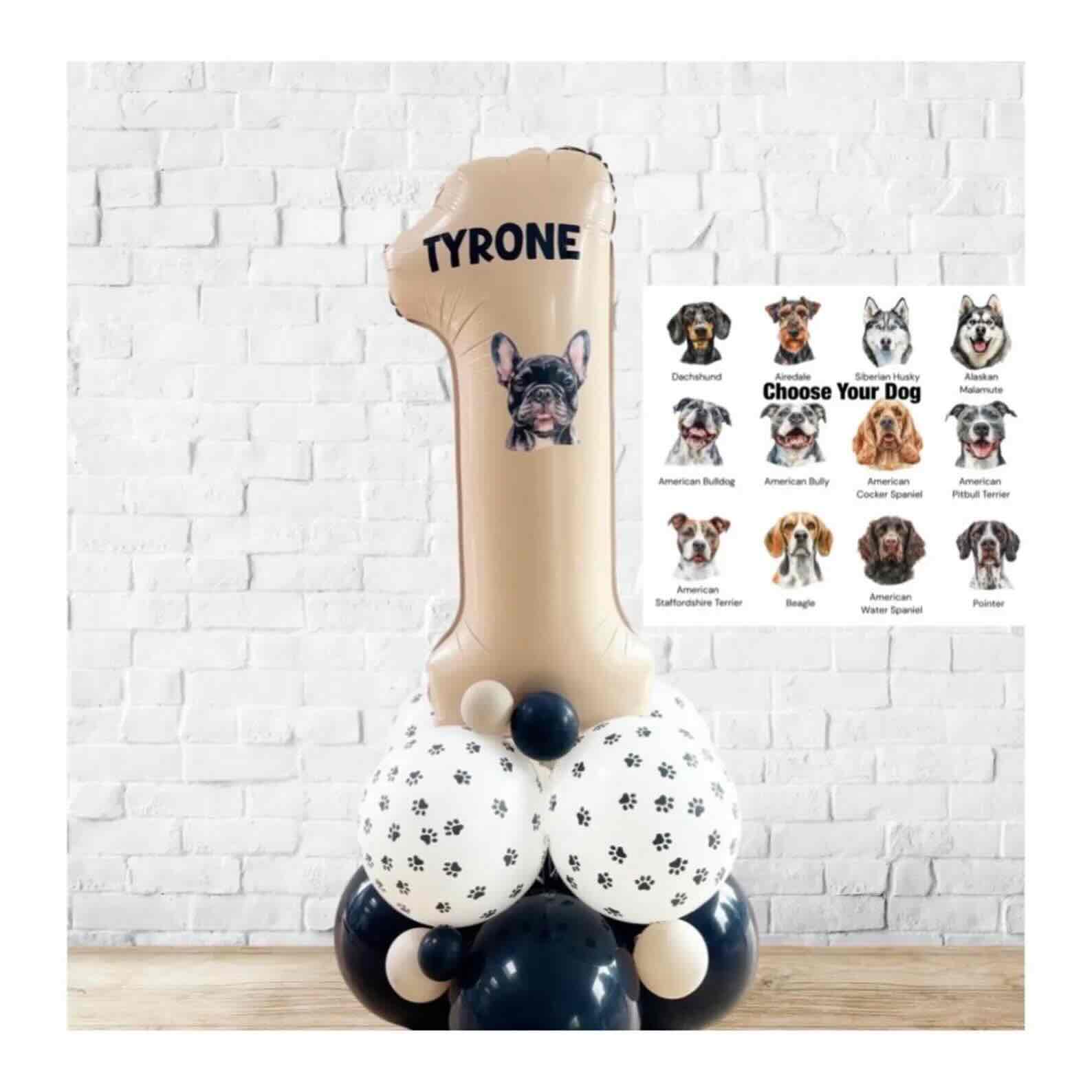 Dog Breeds Balloon Sculpture