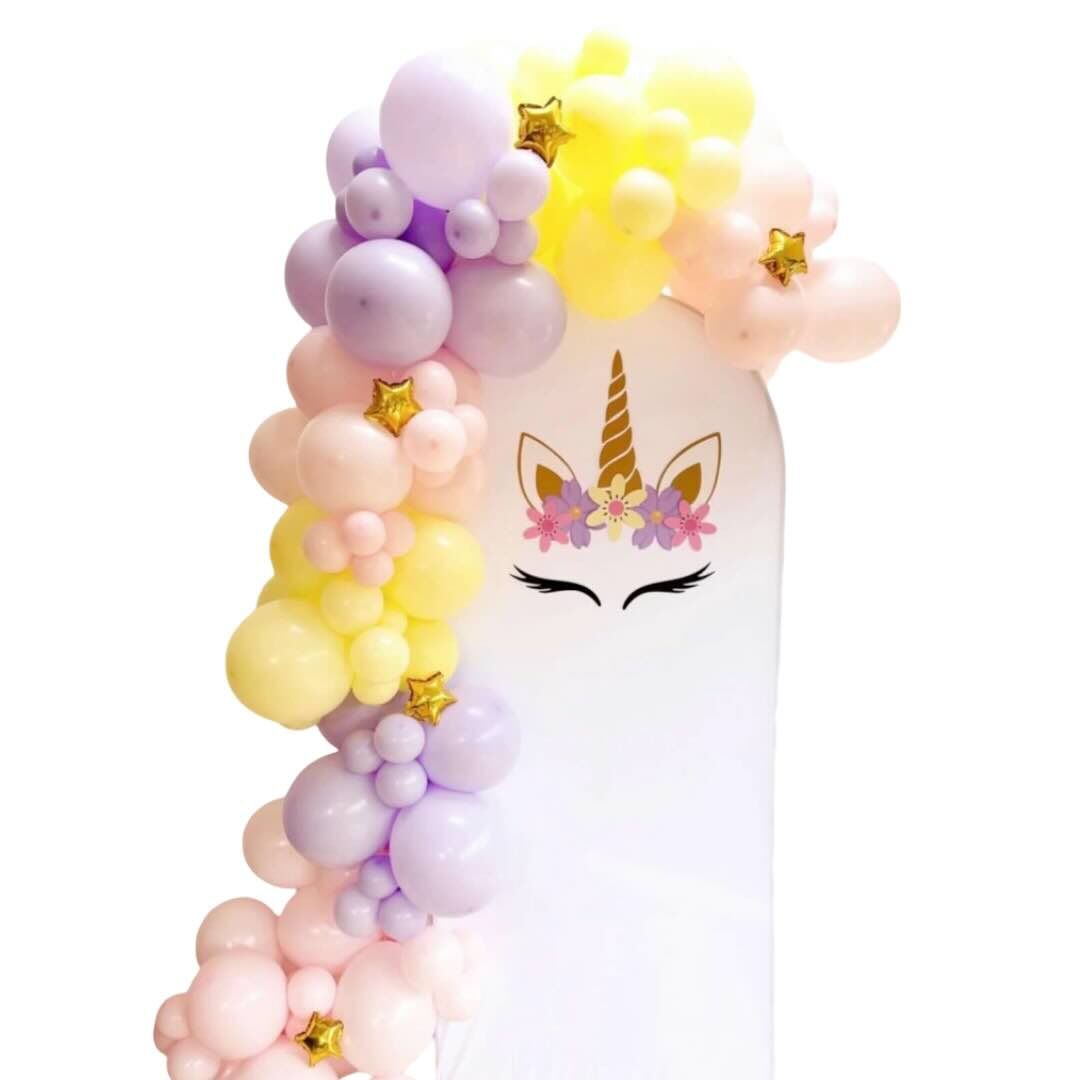 DIY Unicorn Balloon Garland