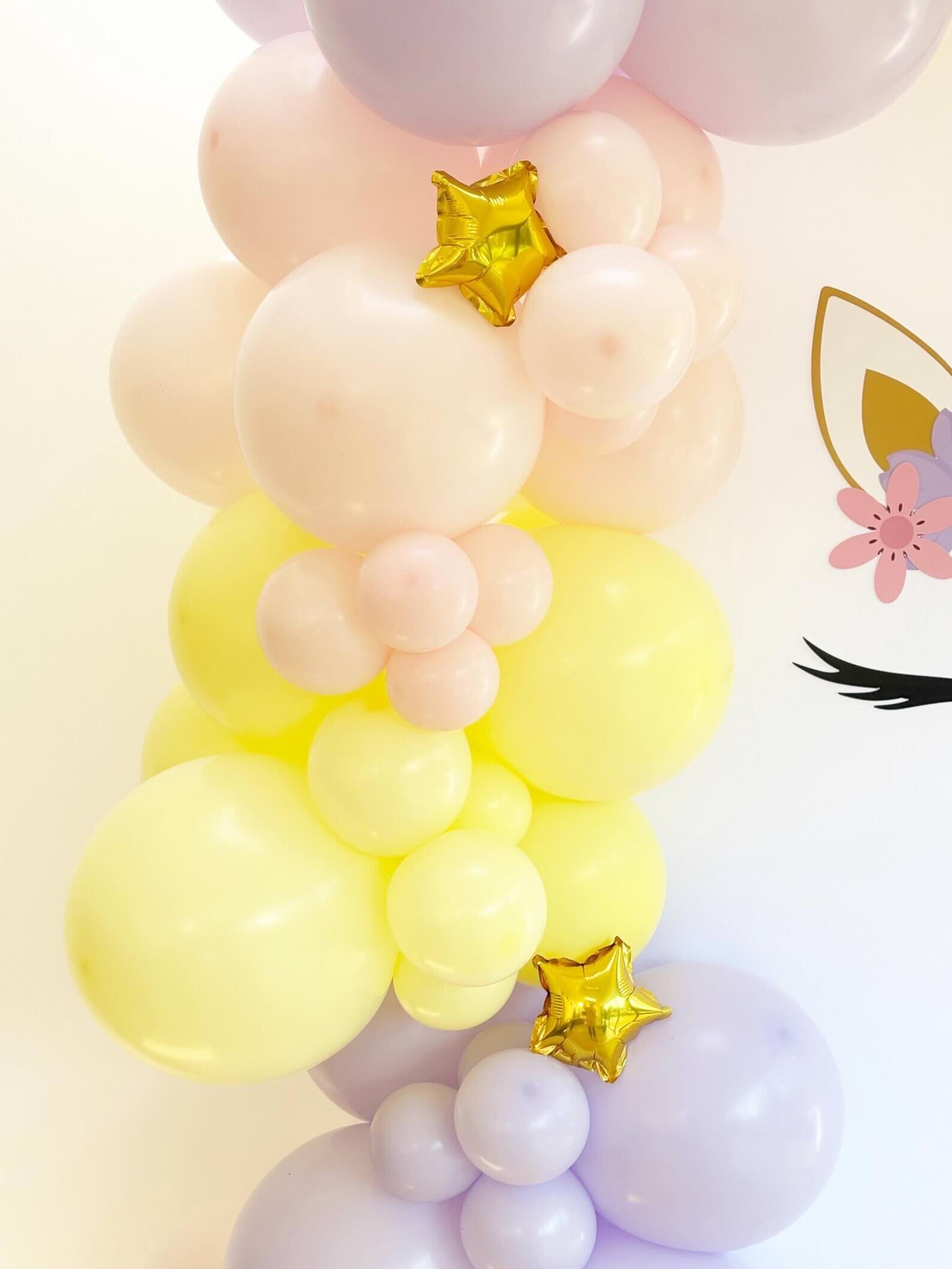 DIY Unicorn Balloon Garland