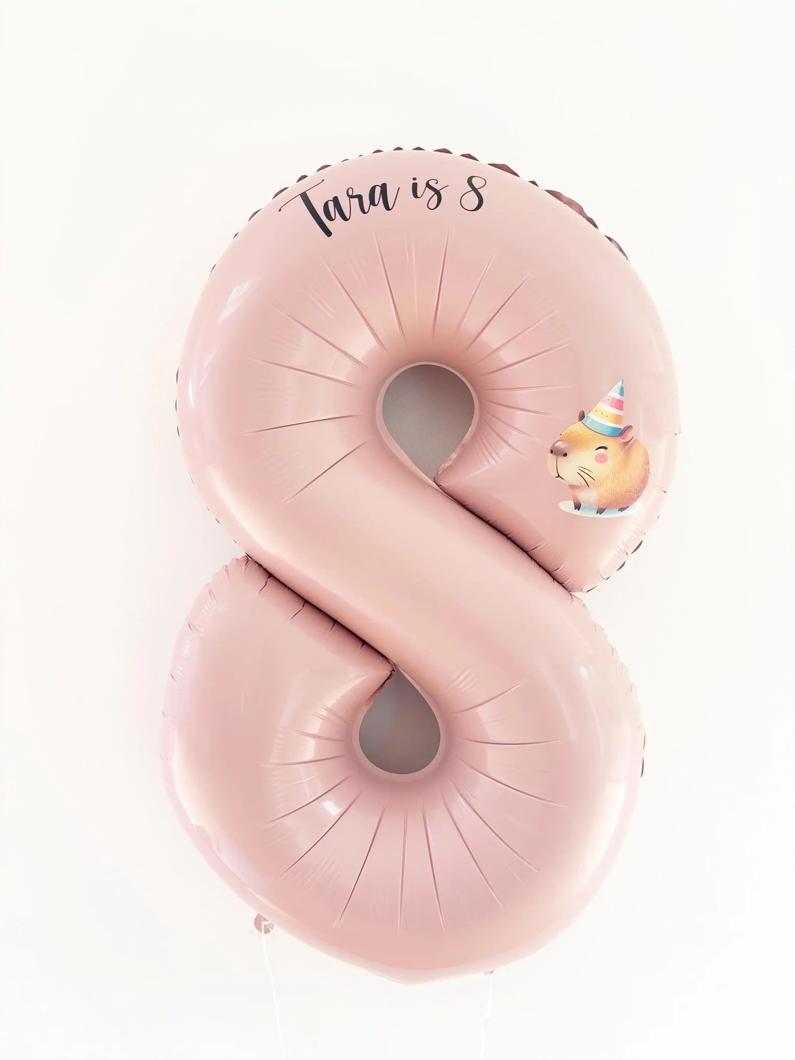 Personalised Uninflated Capybara Balloon