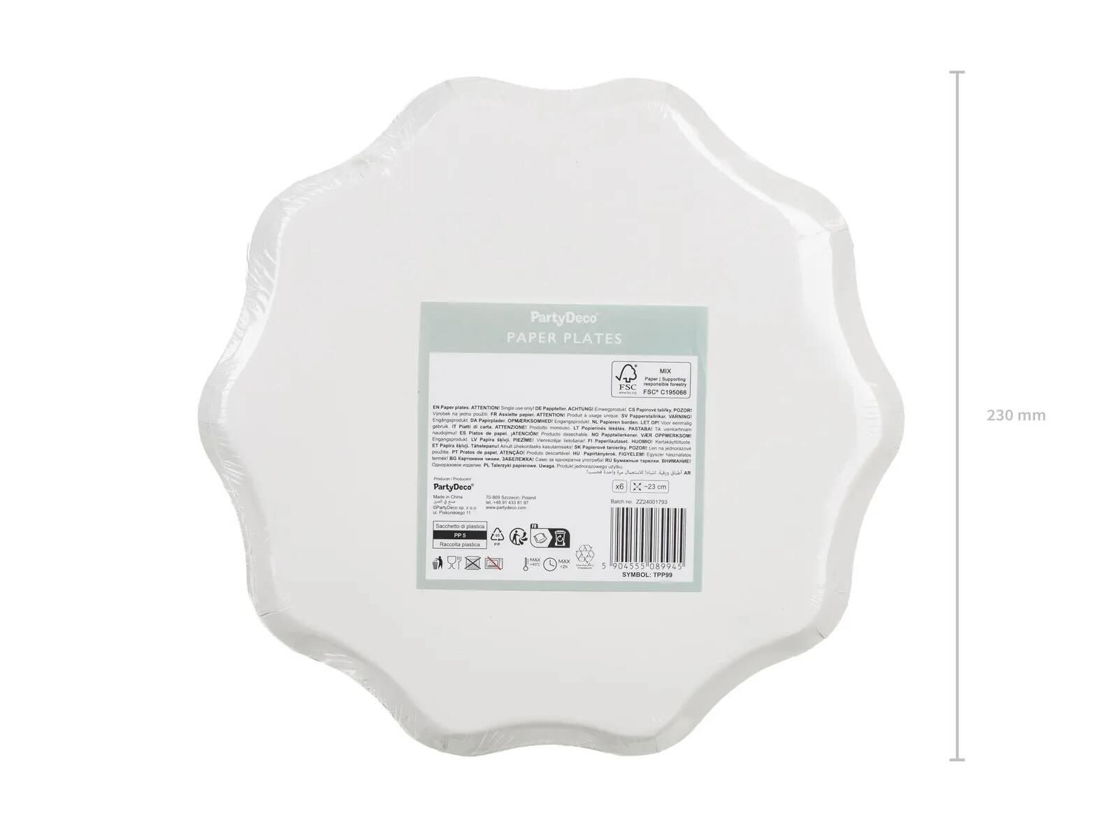 Pastel Green Checkered Paper Plates