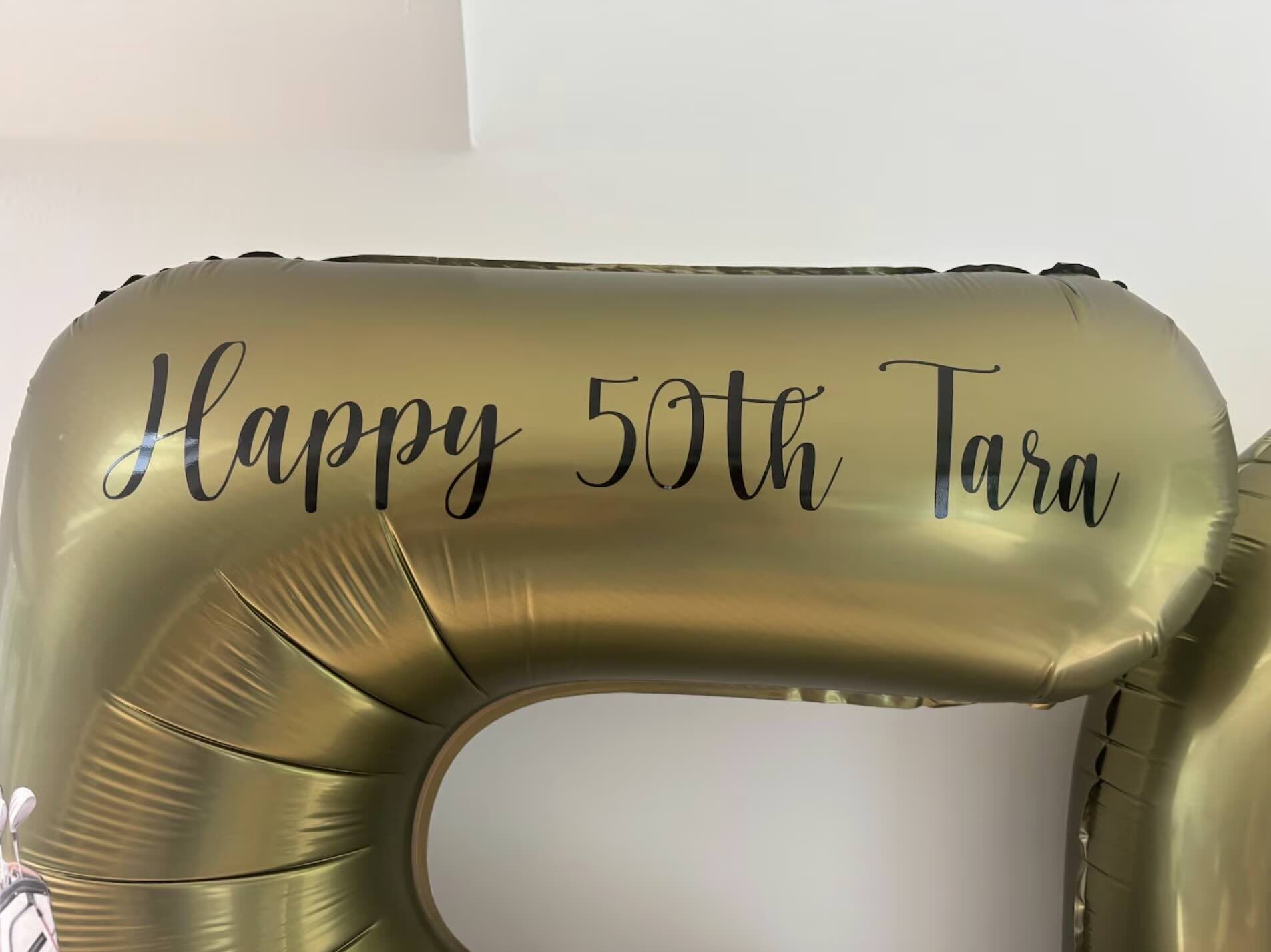 Personalised Cricket Themed Number Balloon Set