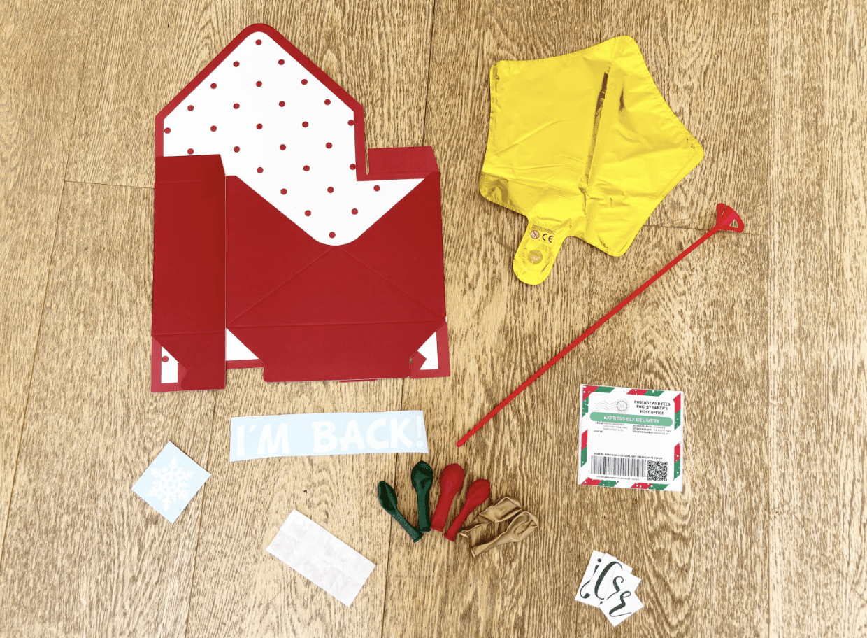 Elf Arrival Envelope Set