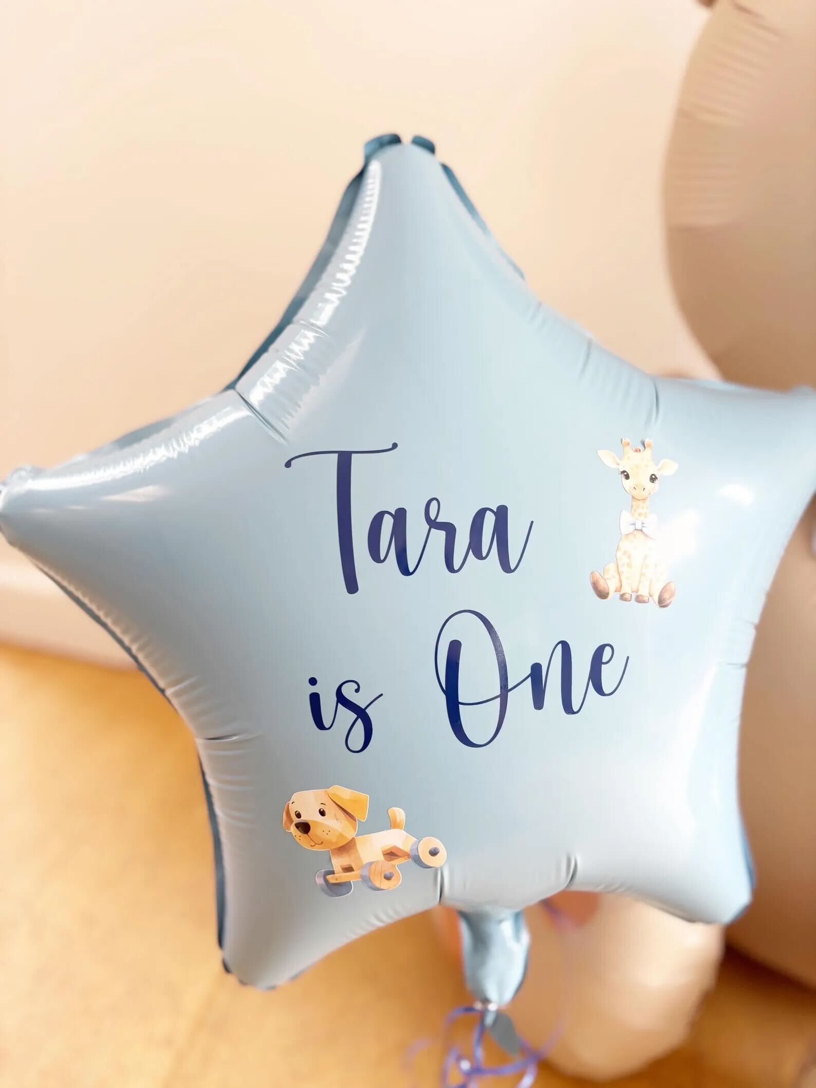 DIY Personalised Teddy Bear Balloon